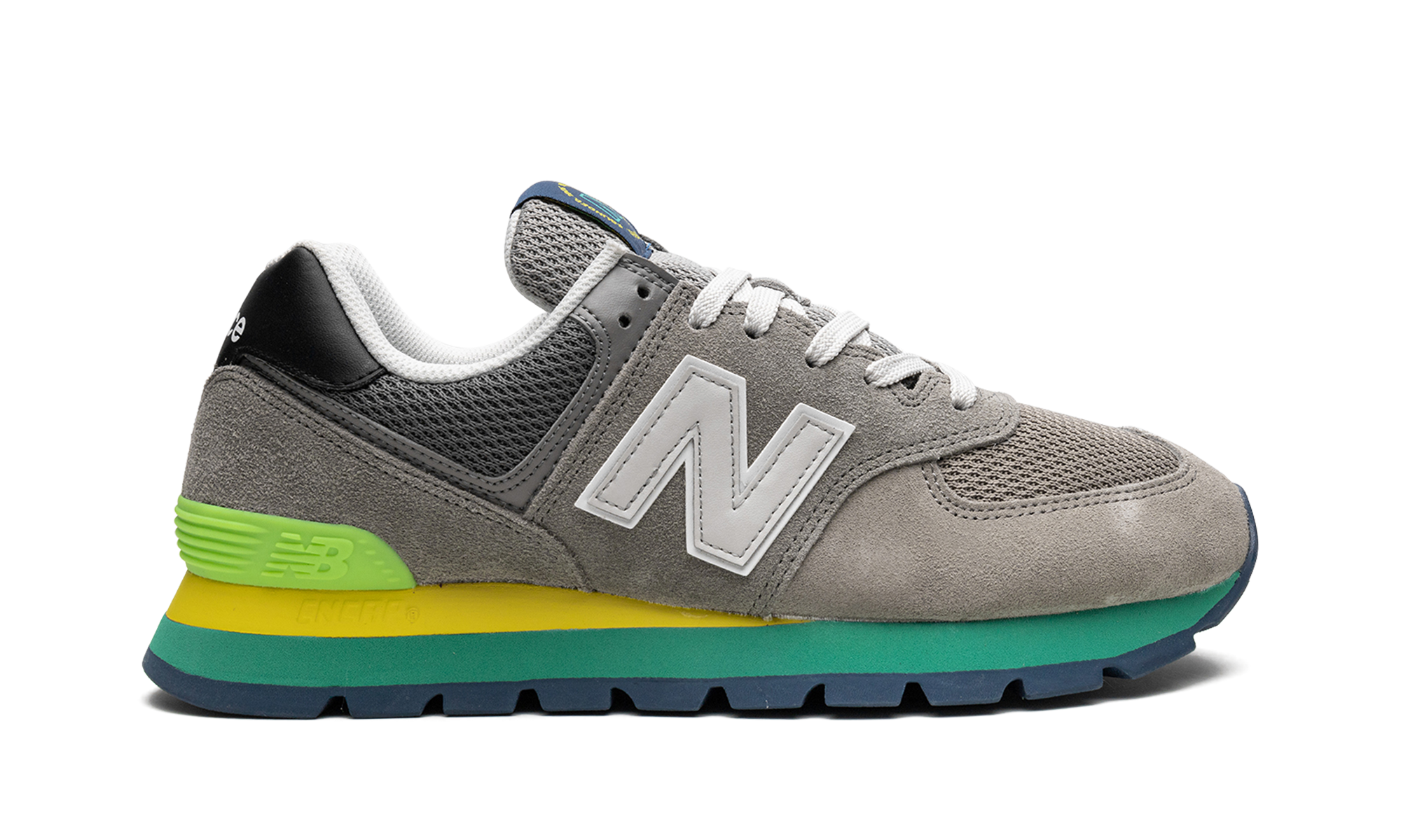574 Rugged "Rugged Grey Yellow Emerald"