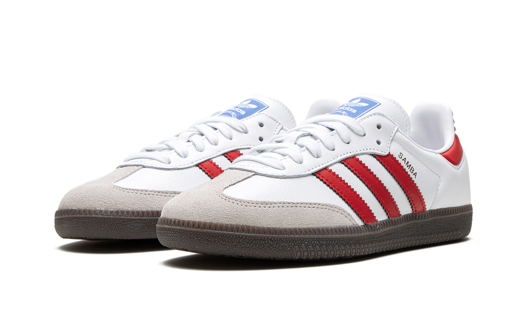 Samba OG "Blanco / Mejor Escarlata"