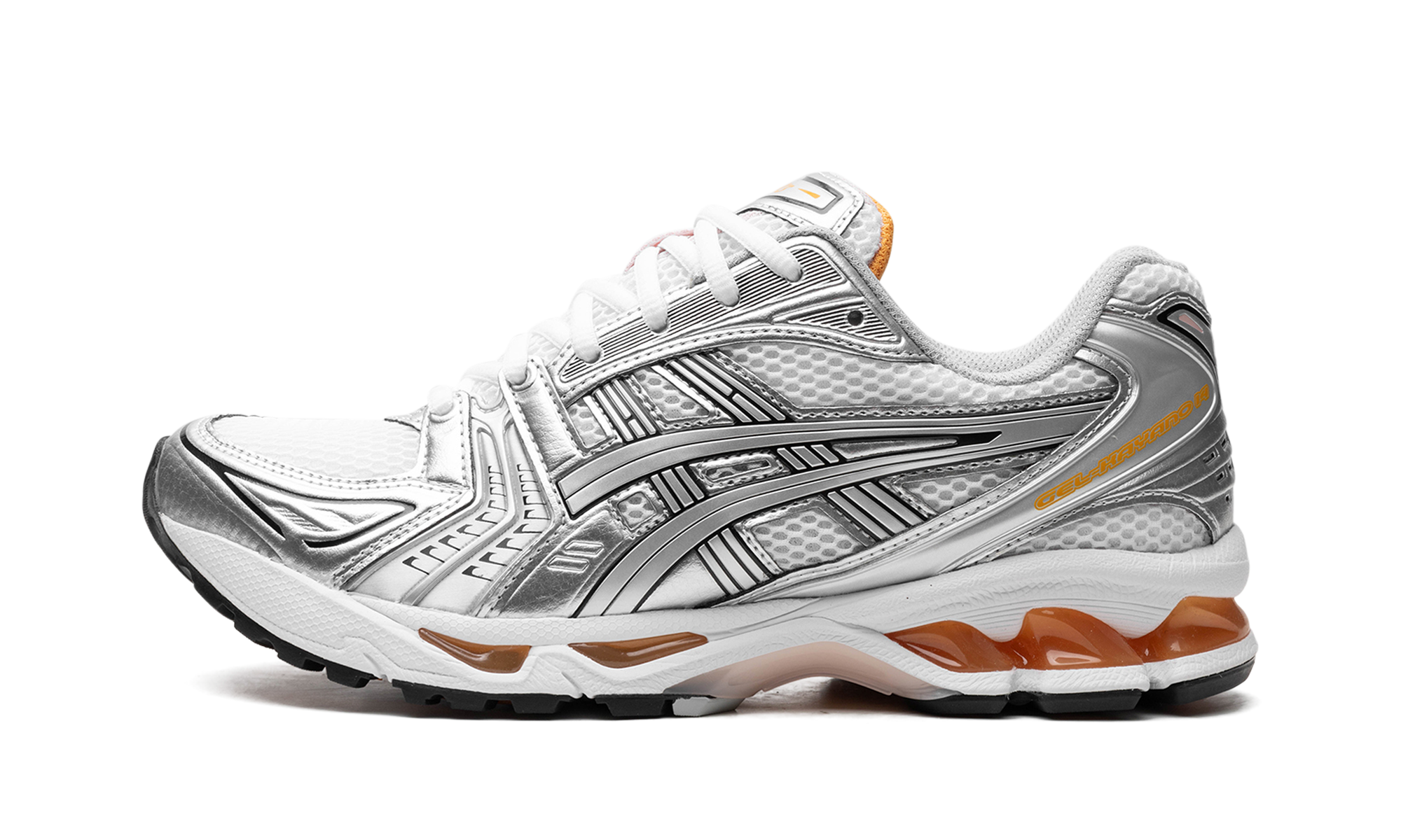 Gel Kayano 14 "White Pure Silver Orange"