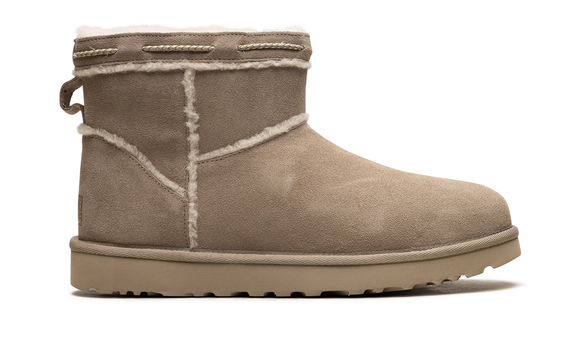 Classic Mini Shearling Braid WMNS "Dune"