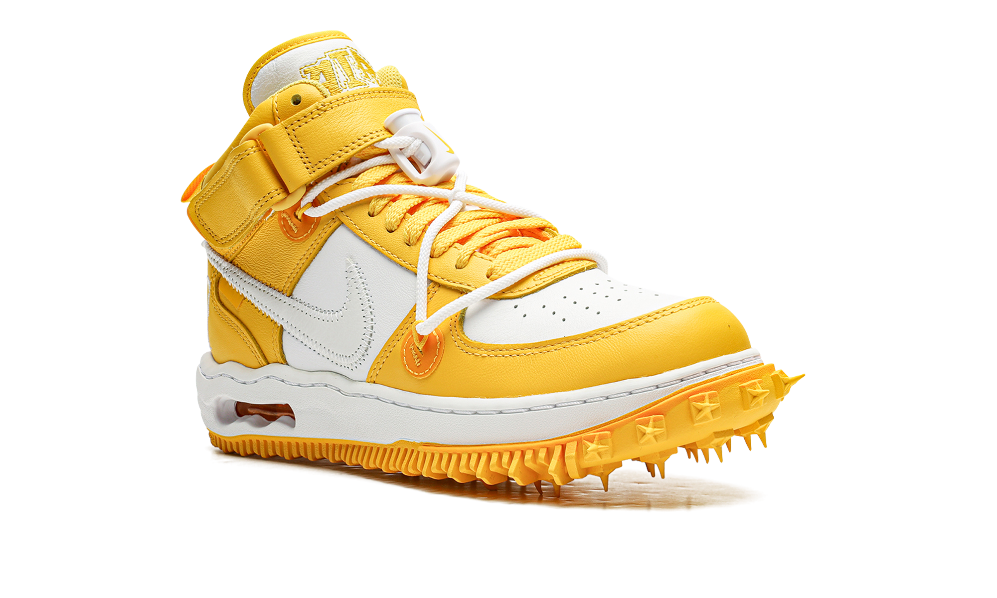 Air Force 1 Mid "Off-White - Varsity Maize"