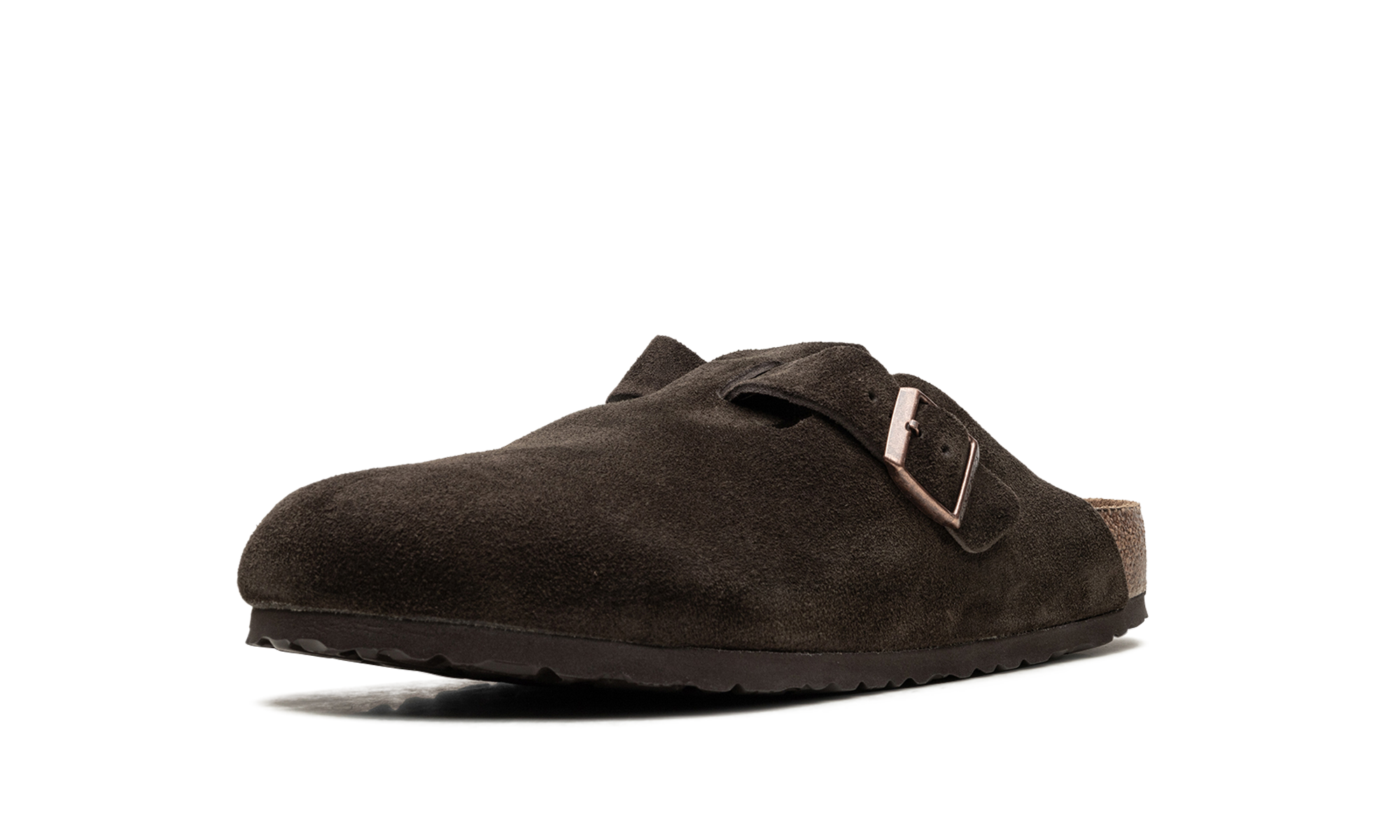 Boston Clog "Suede-Mocha"