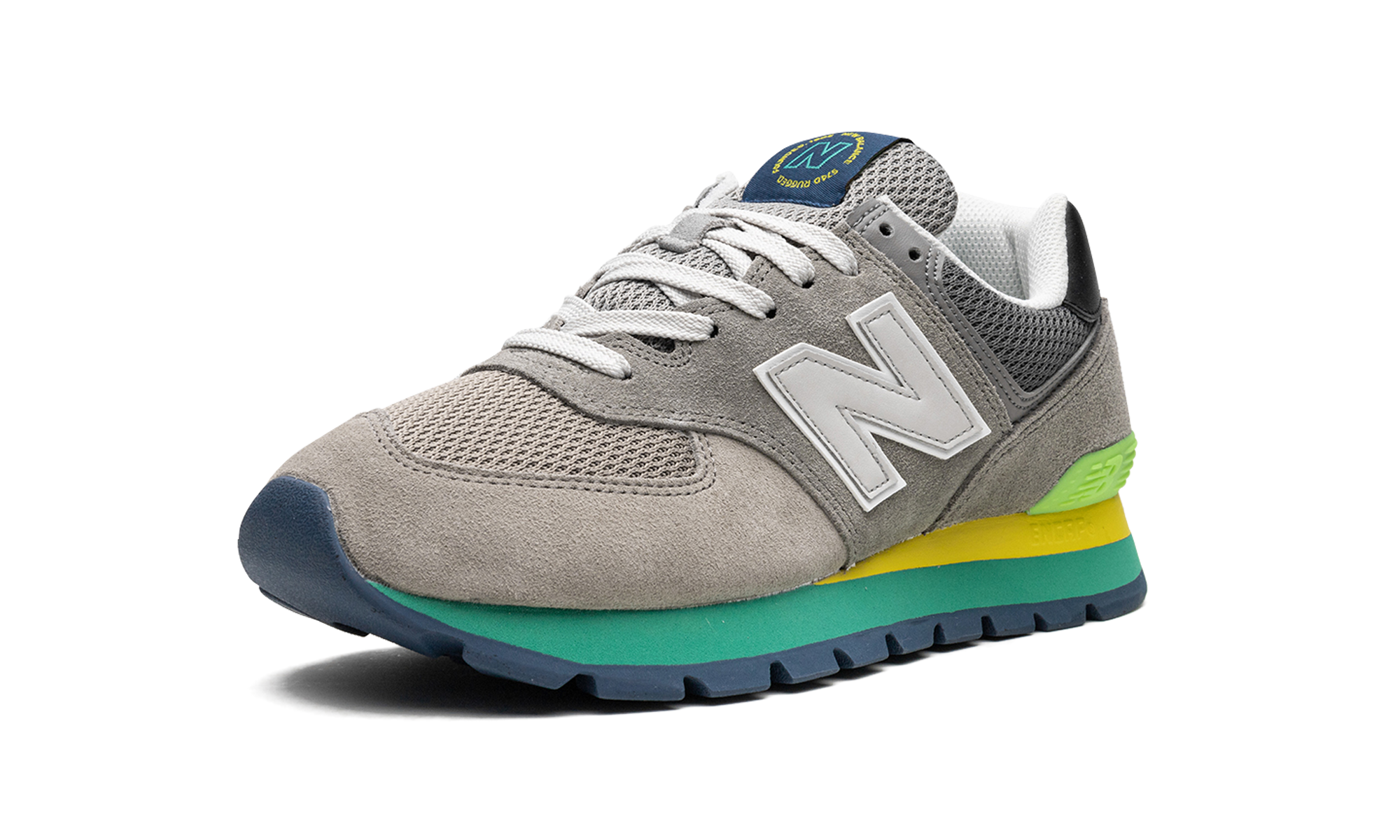 574 Rugged "Rugged Grey Yellow Emerald"