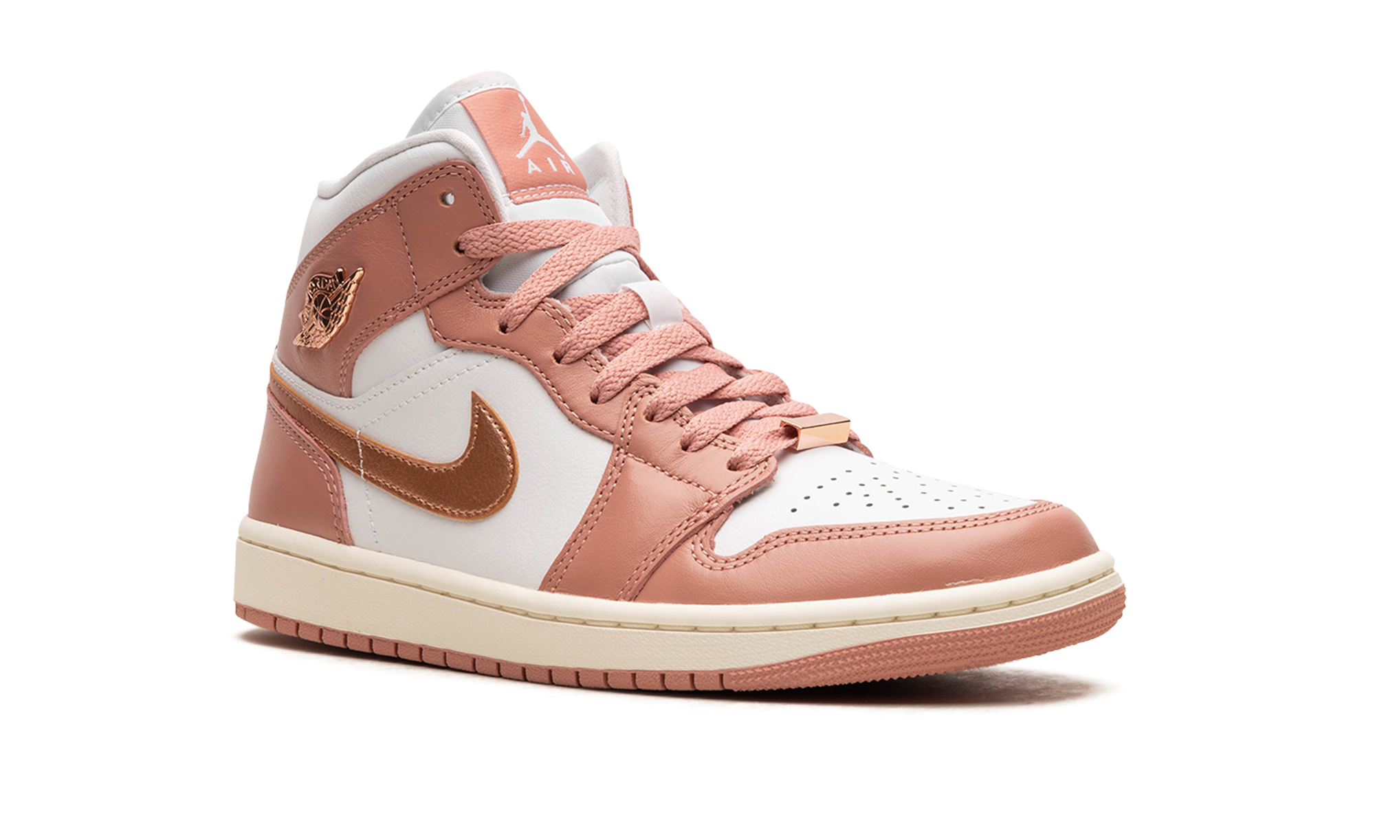 AIR JORDAN 1 MID WMNS "RED STARDUST"
