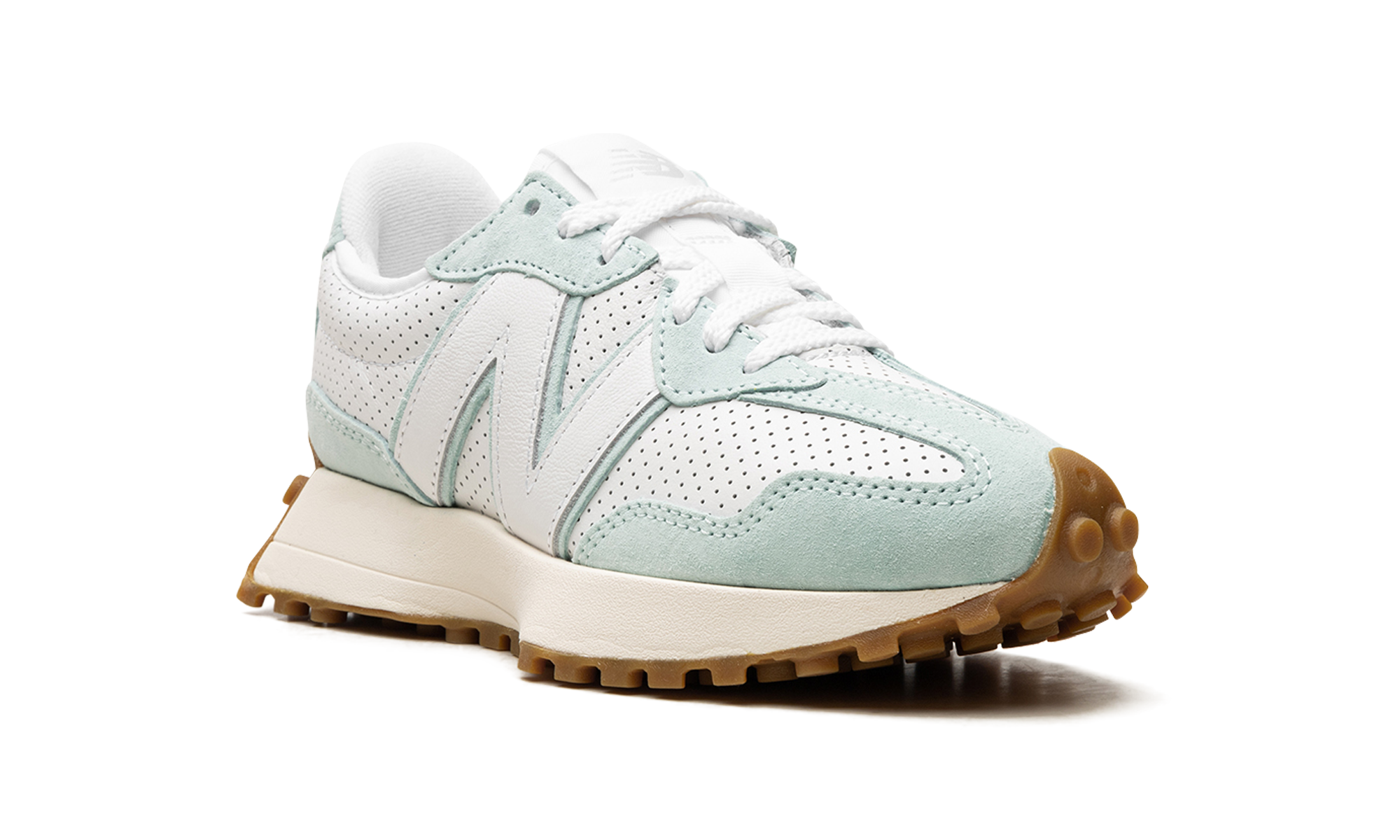 327 "White / Teal"