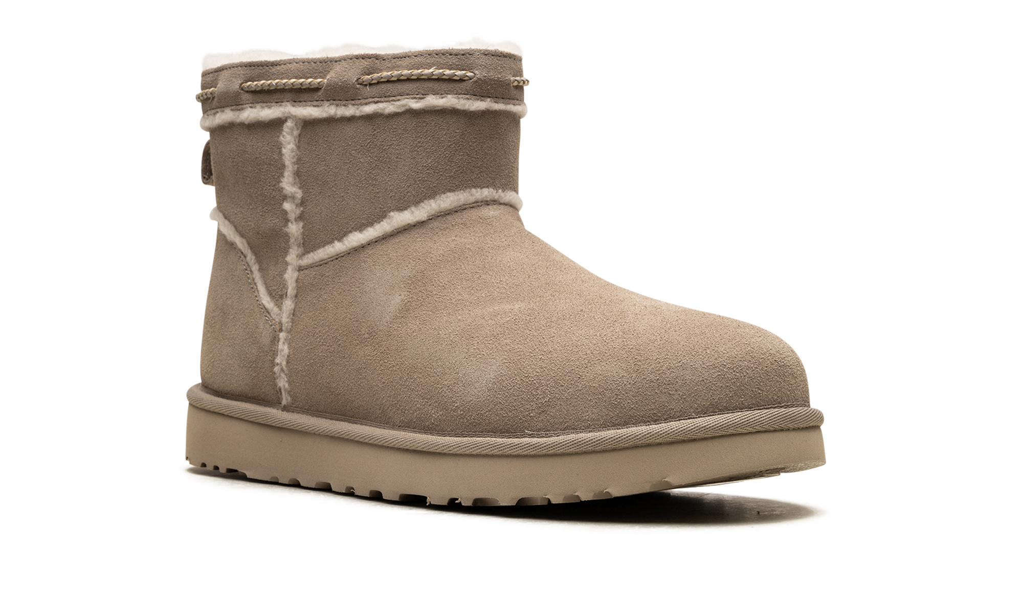 Classic Mini Shearling Braid WMNS "Dune"