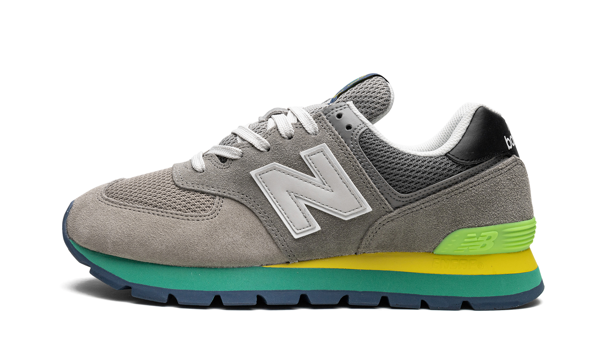 574 Rugged "Rugged Grey Yellow Emerald"