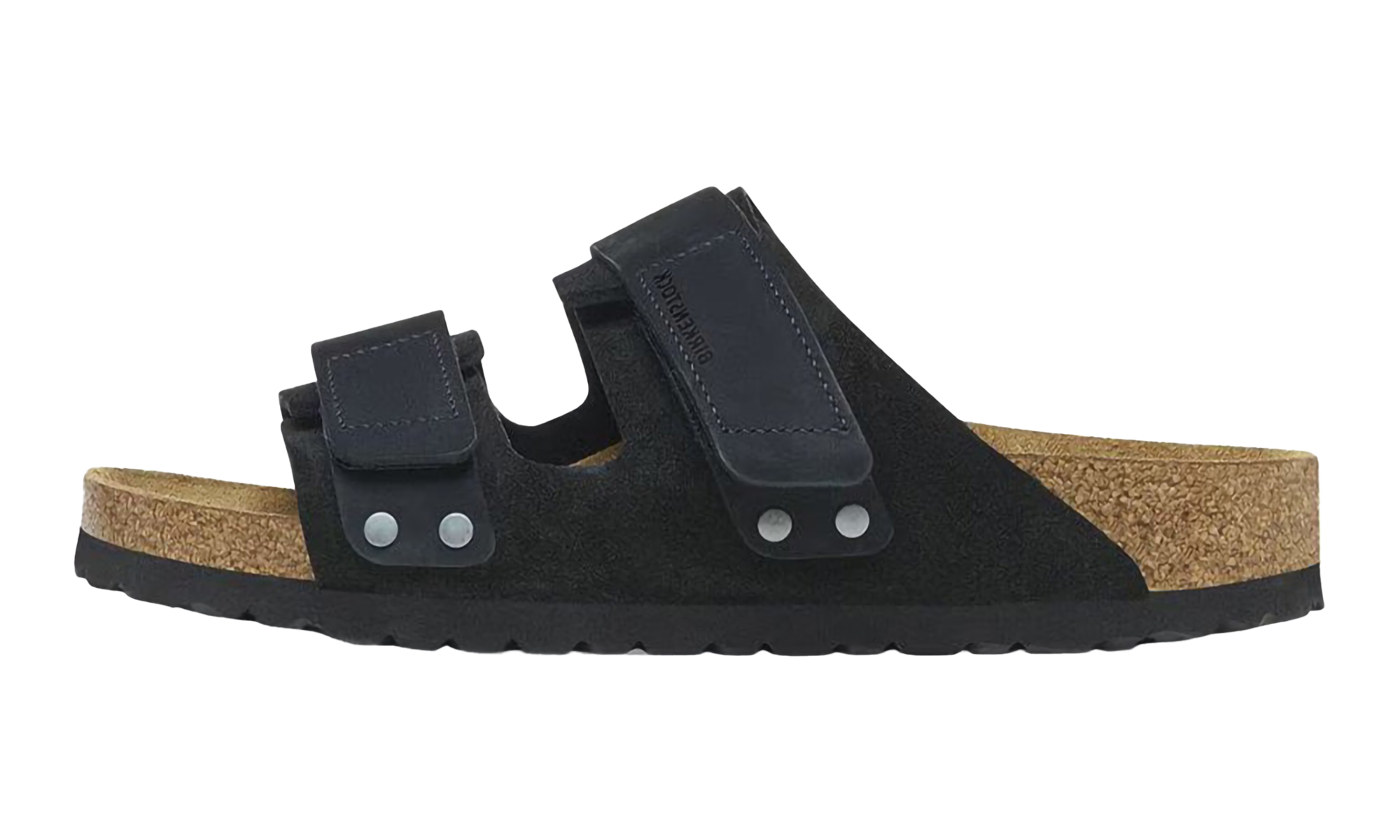 Uji Nubuck Suede Leather "Black"