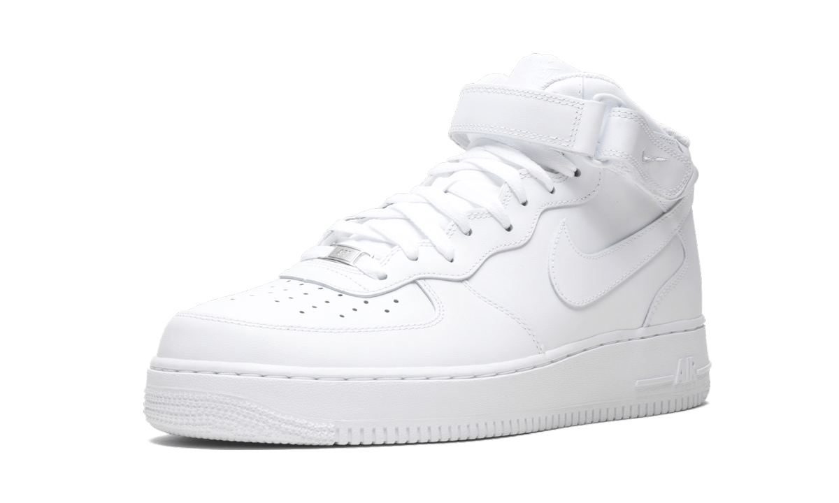 Air Force 1 Mid 07 "White on White"