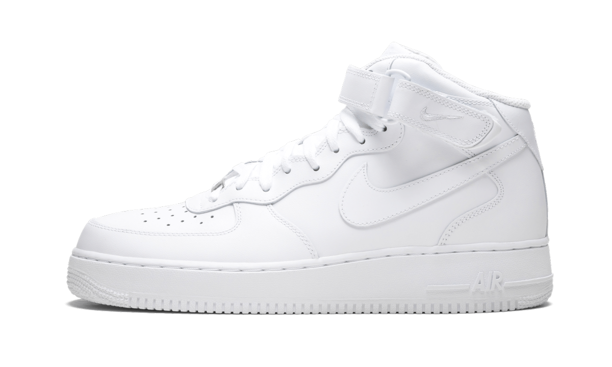Air Force 1 Mid 07 "White on White"