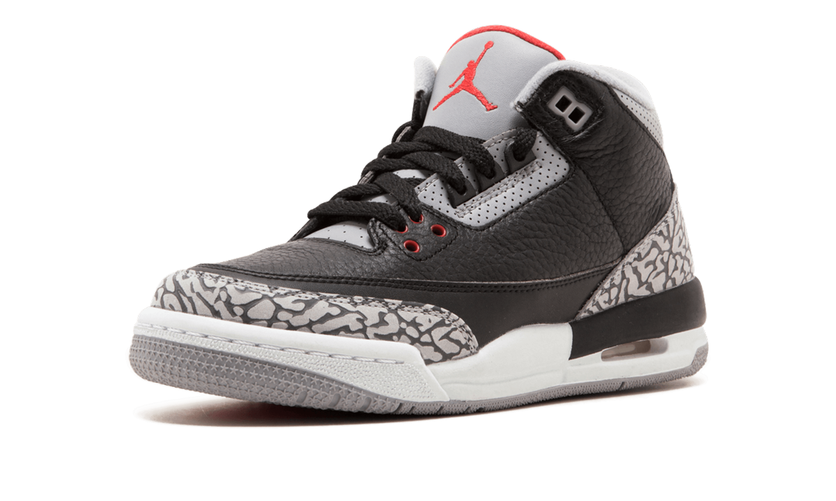 Air Jordan 3 Retro GS "Cemento Negro 2018"