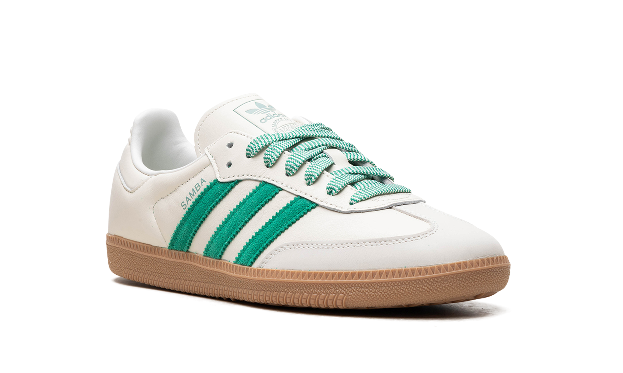 Samba WMNS "Off White Court Green"
