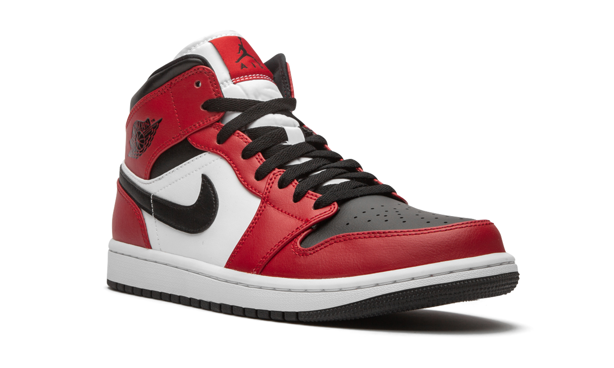 Air Jordan 1 Mid "Chicago Black Toe"