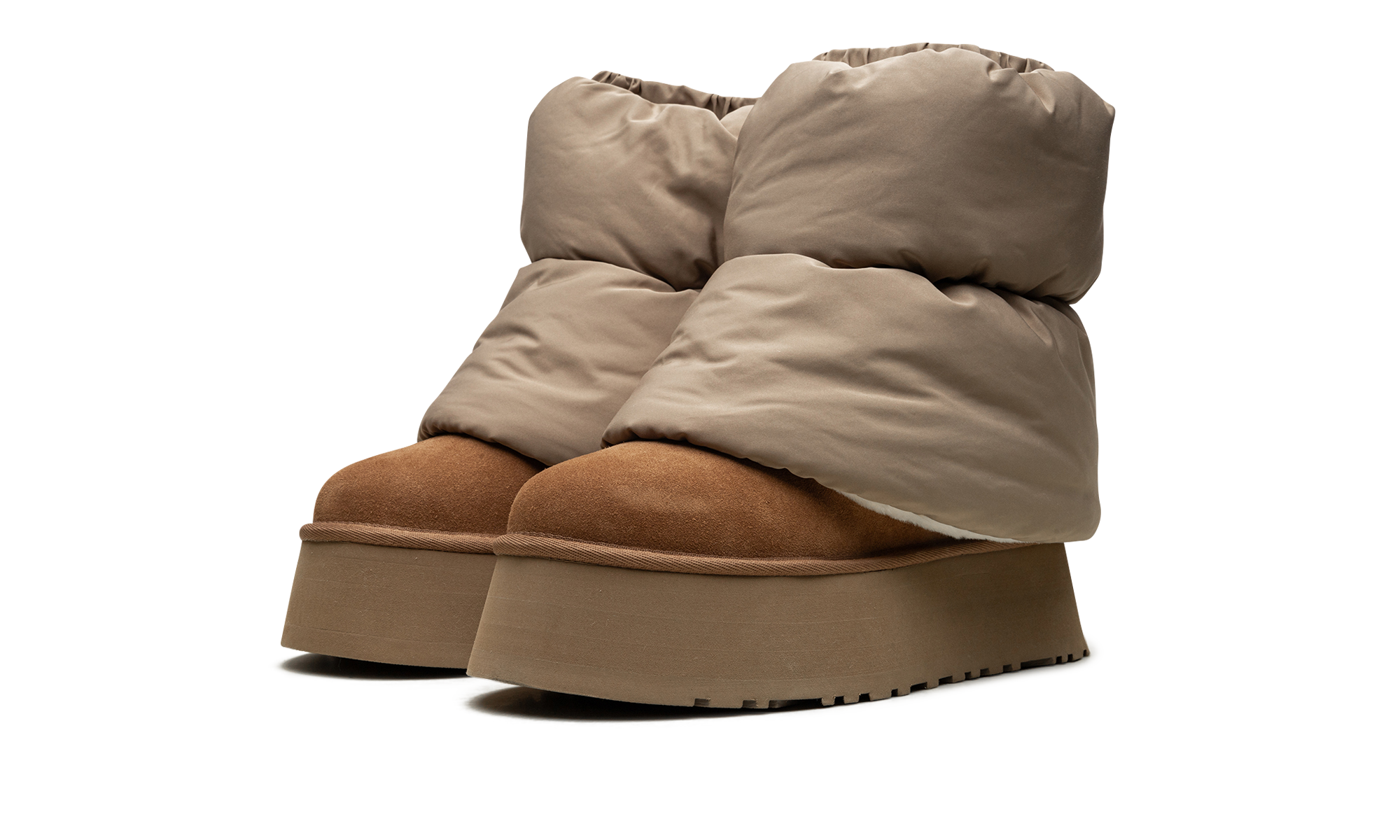 Classic Mini Dipper Puffer Boot WMNS "Amphora Chestnut"