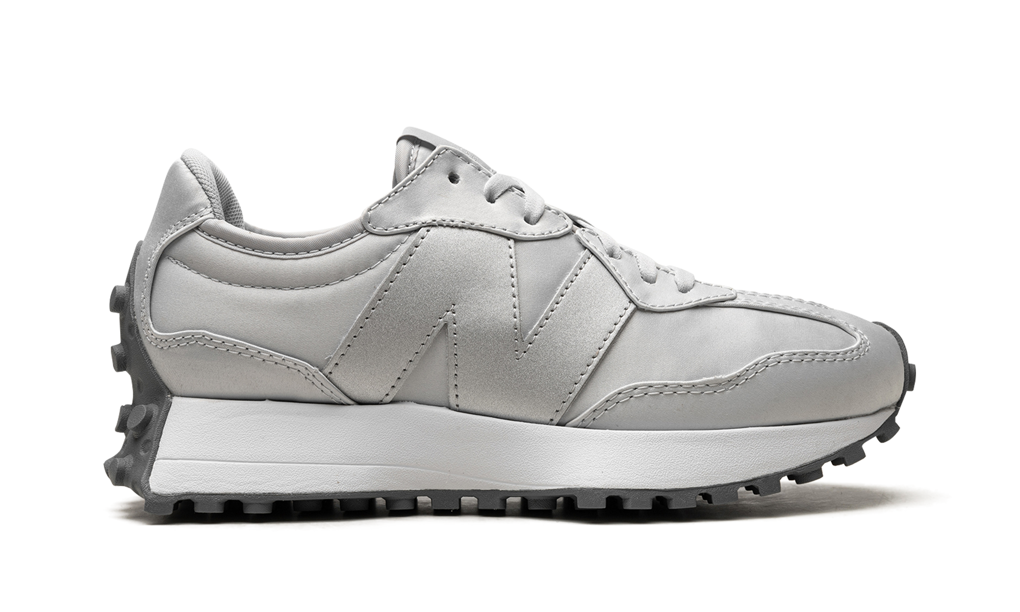 327 WMNS "Light Aluminum Gunmetal"
