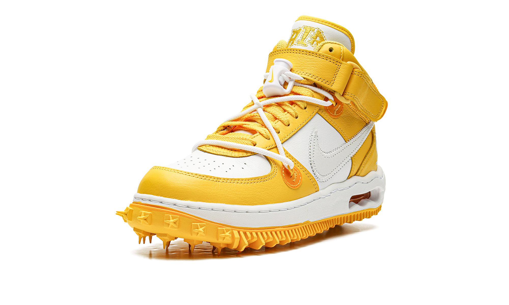 Air Force 1 Mid "Off-White - Varsity Maize"