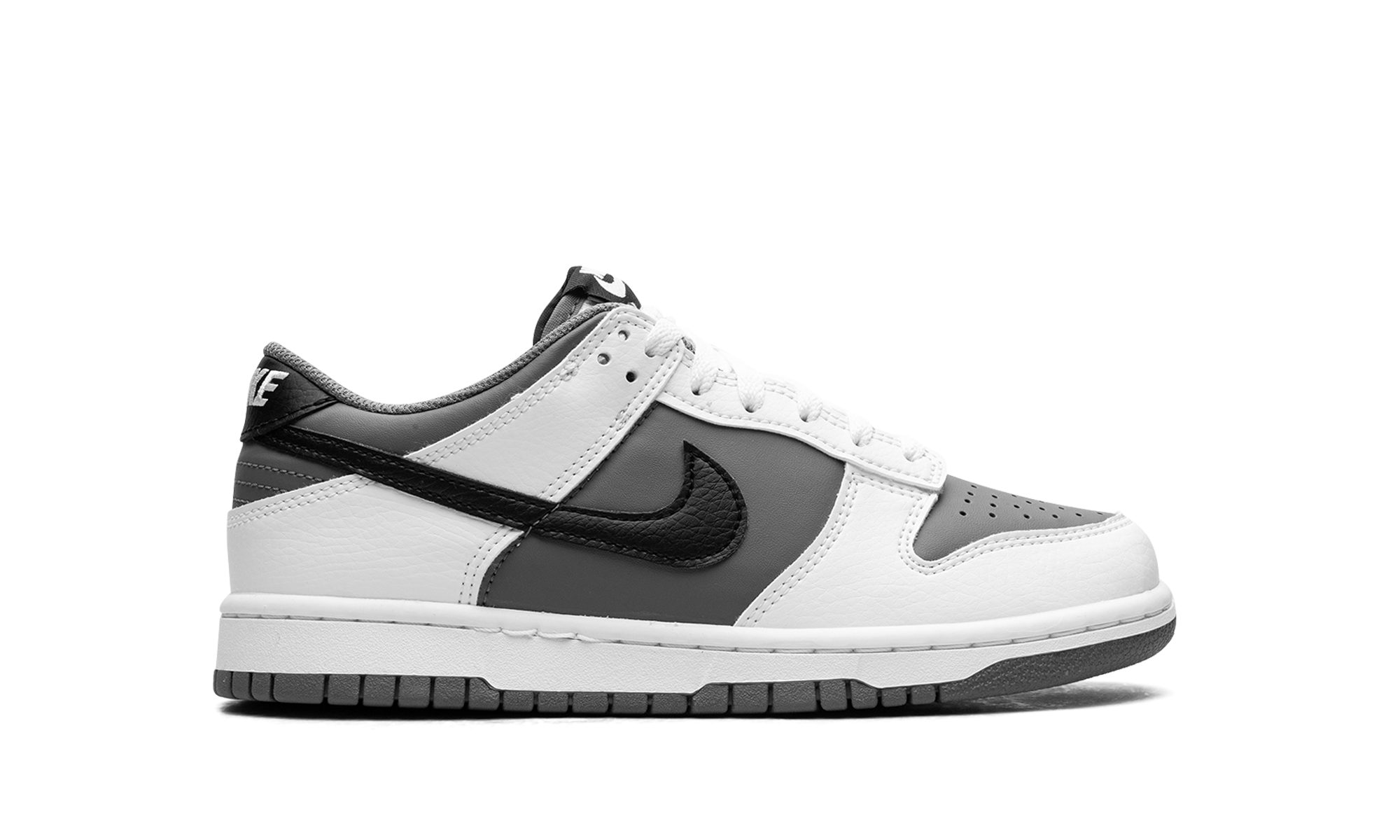 Dunk Low GS "White Black Smoke Grey"