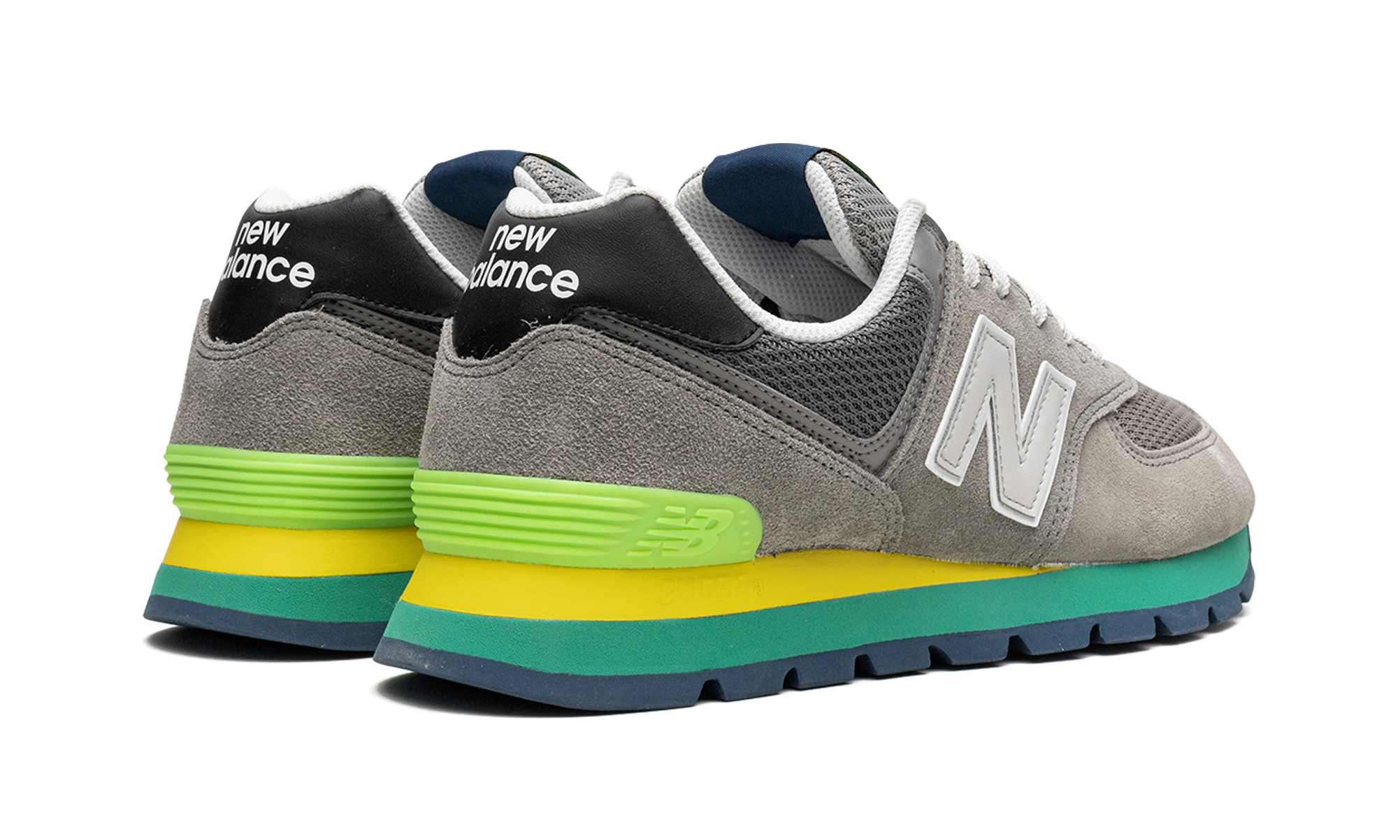 574 Rugged "Rugged Grey Yellow Emerald"
