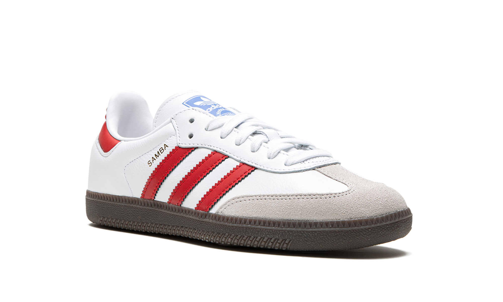 Samba OG "Blanco / Mejor Escarlata"