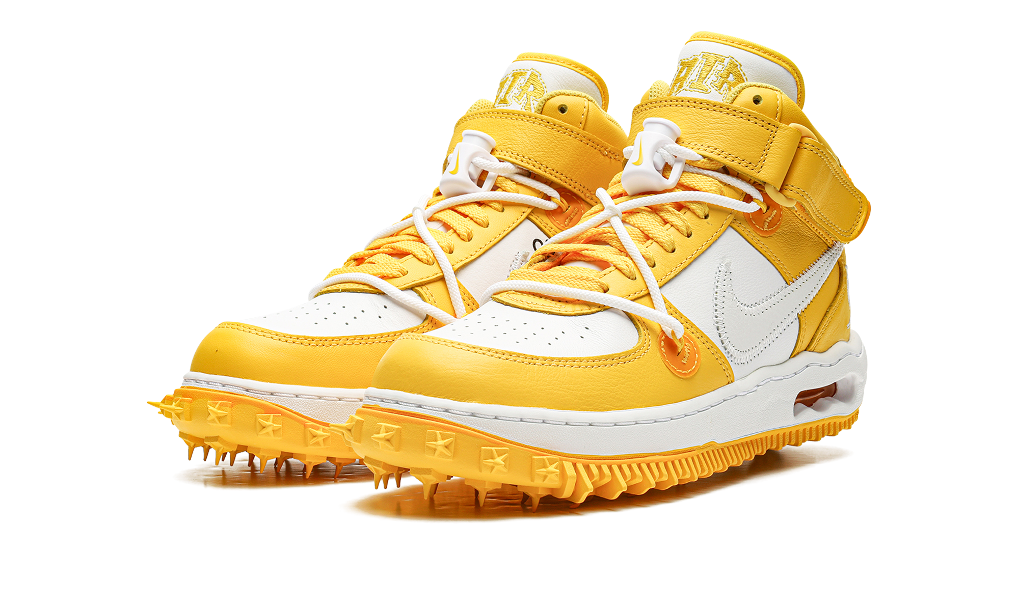 Air Force 1 Mid "Off-White - Varsity Maize"