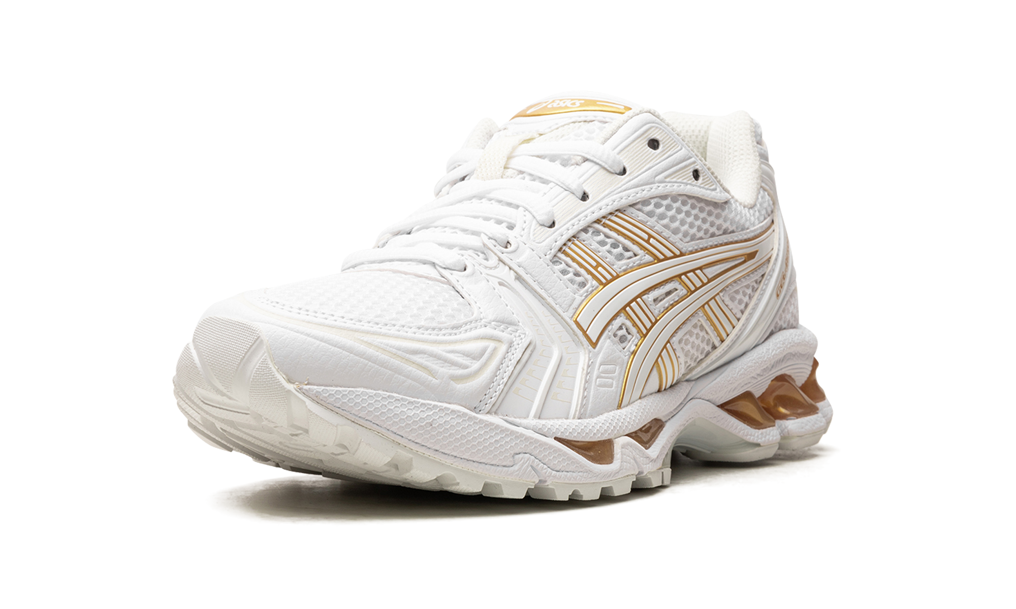 GEL KAYANO 14 WMNS "White / Gold"