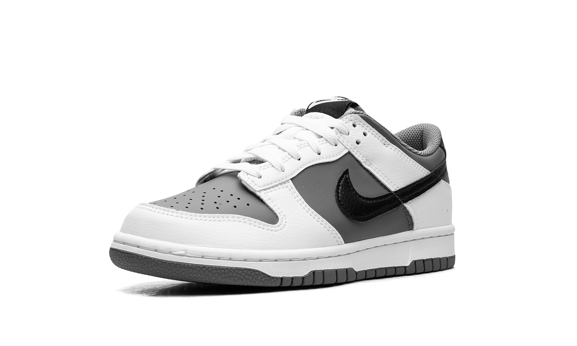 Dunk Low GS "White Black Smoke Grey"