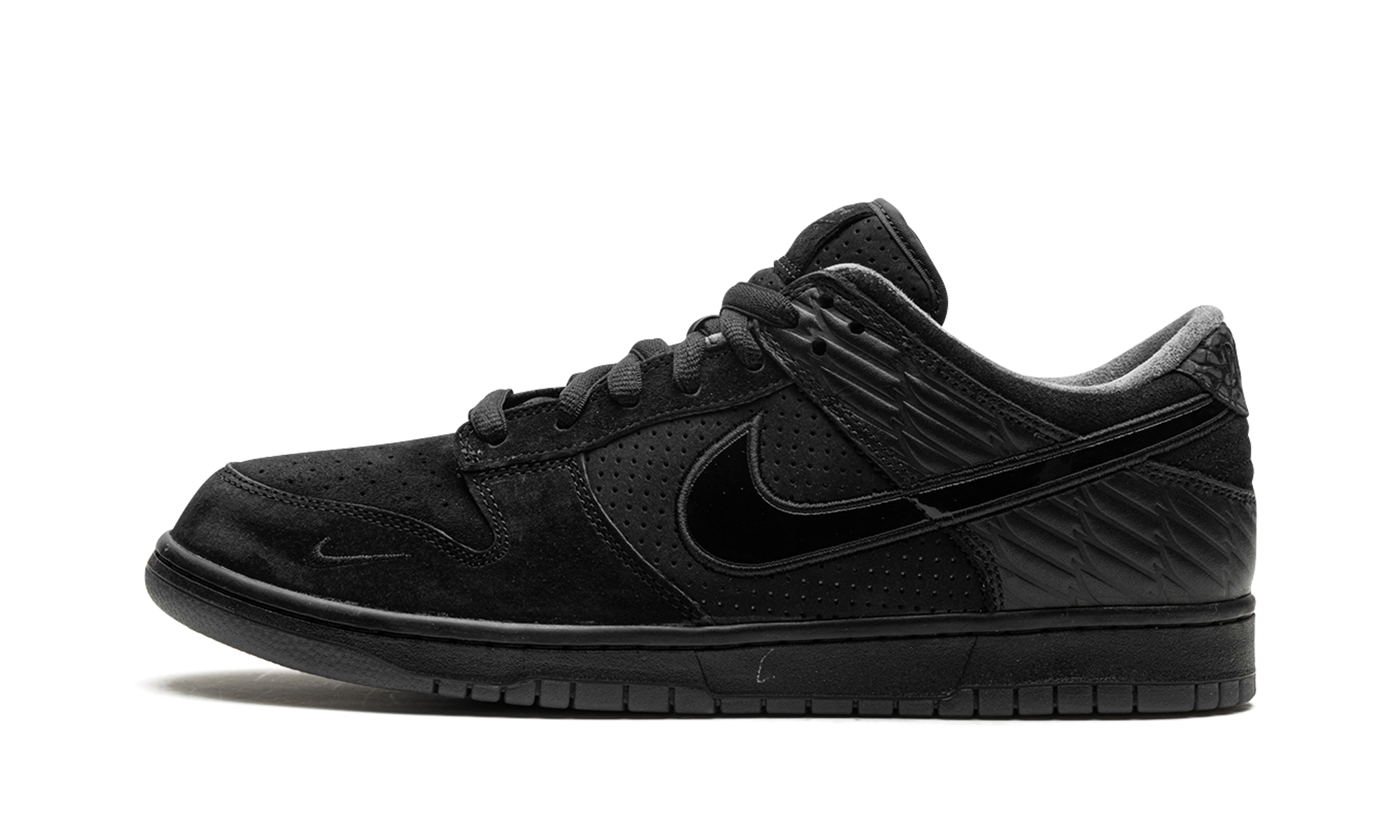 Dunk Low Black "Division Street - What The Duck Alternate"