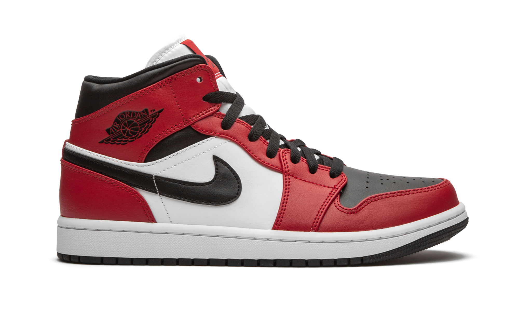 Air Jordan 1 Mid "Chicago Black Toe"