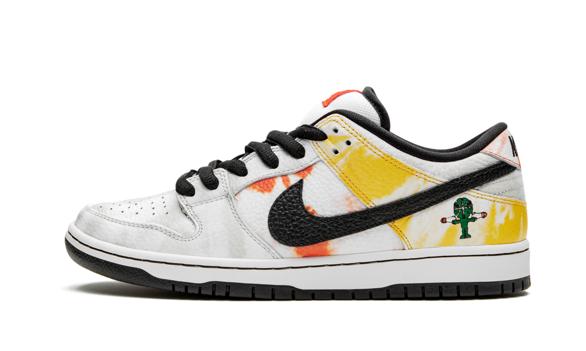 SB Dunk Low "Tie-Dye Rayguns 2019 - White"