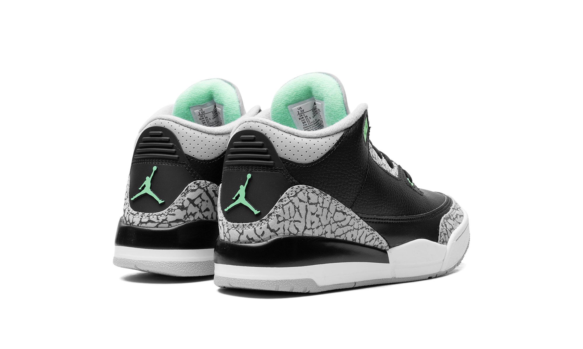 Air Jordan 3 PS "Brillo verde"