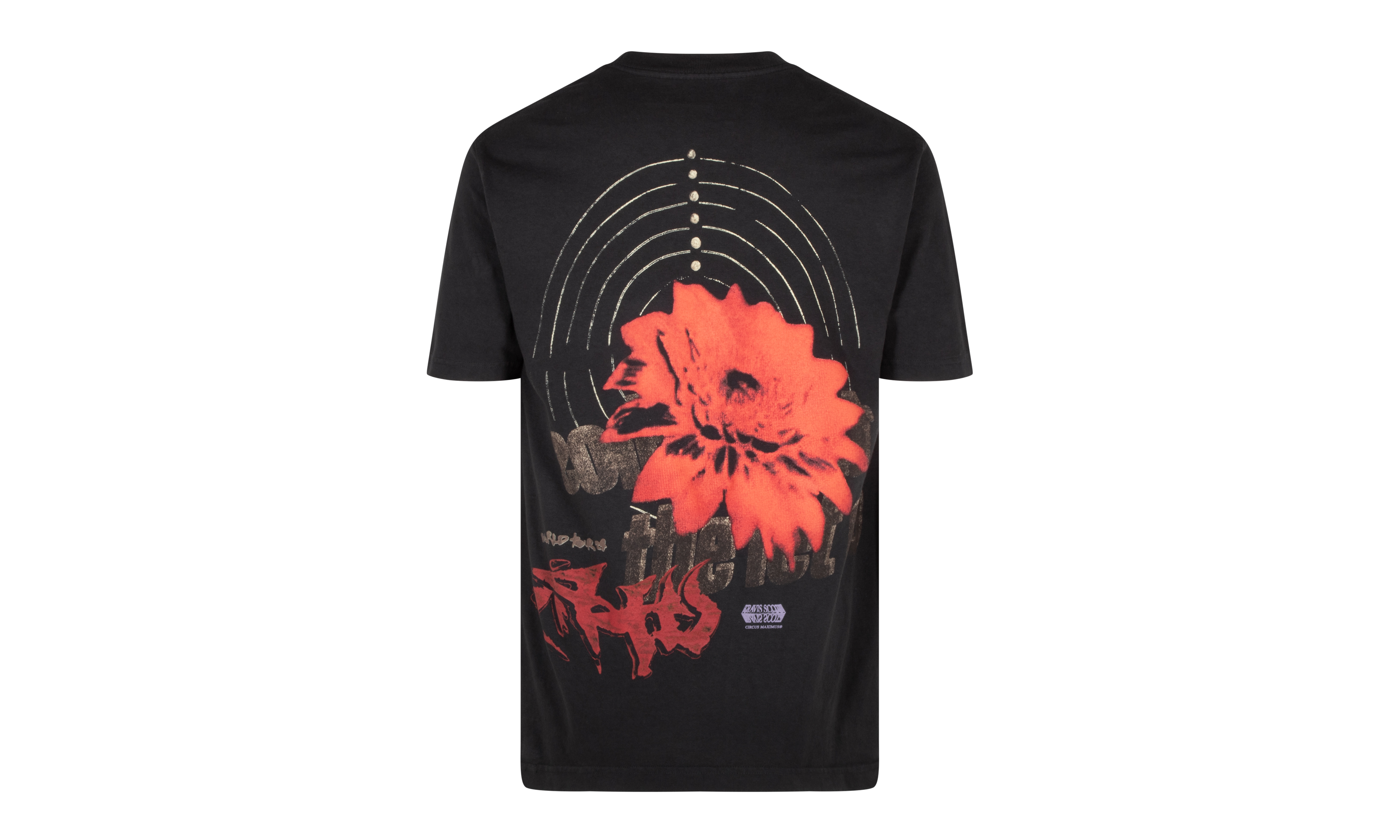 Travis Scott Utopia Circus Maximus Delresto SS Tee "Utopia Circus Maximus Tour 2023"