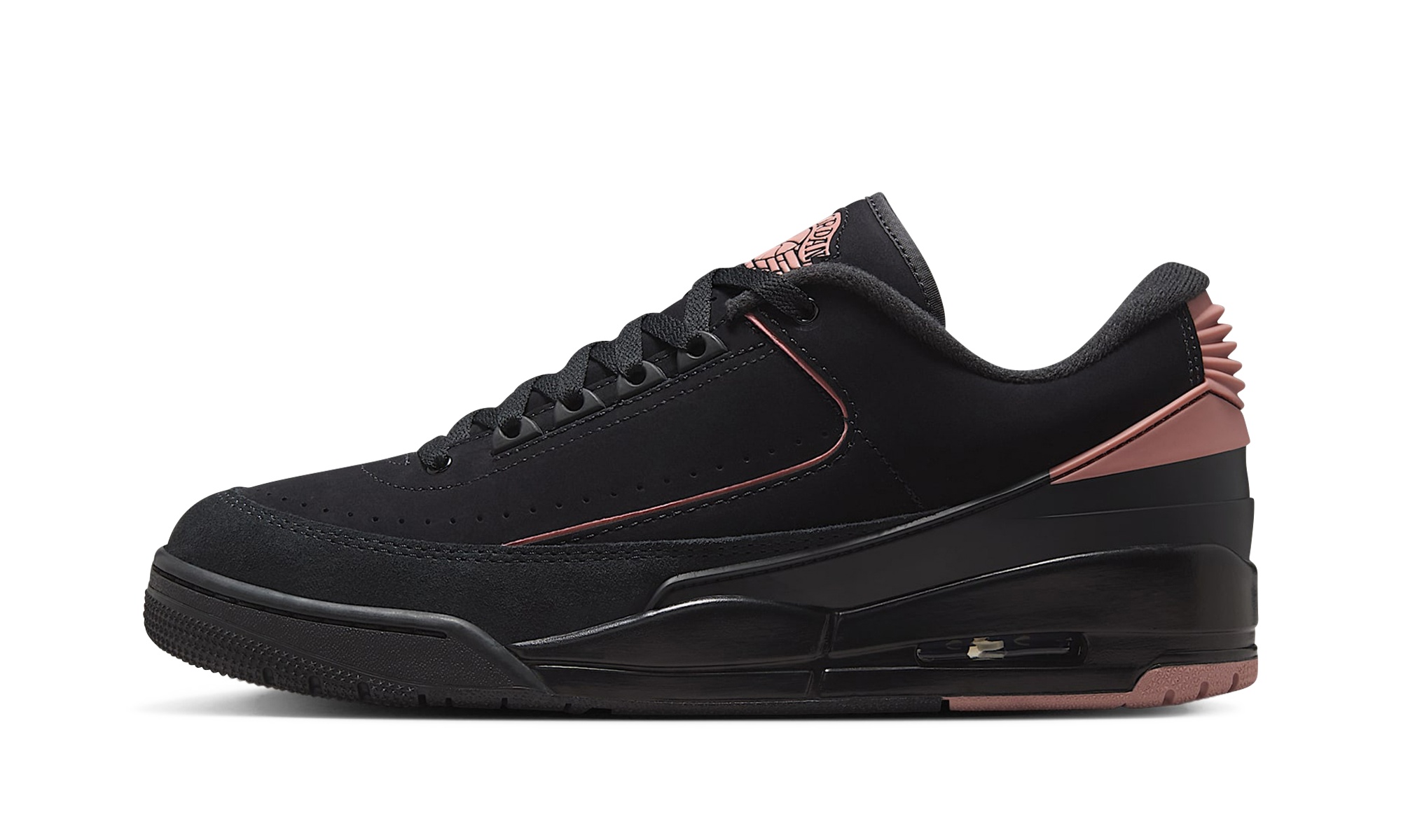 Air Jordan 2 Low "Black Rust Pink"