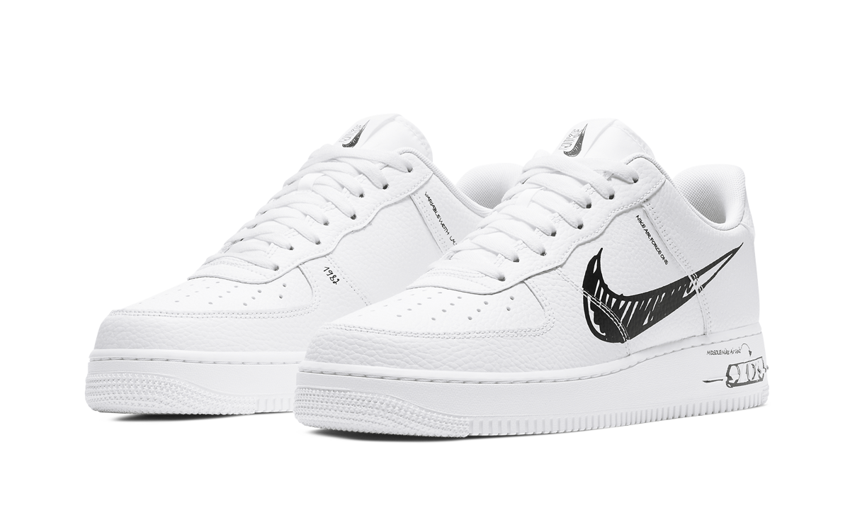 Air Force 1 Low "Sketch Pack - Black"