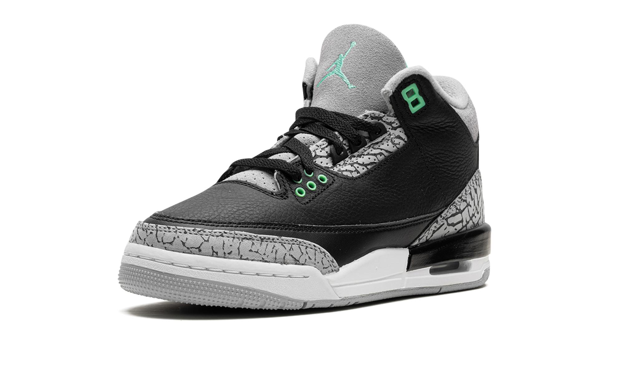 Air Jordan 3 GS "Brillo Verde"