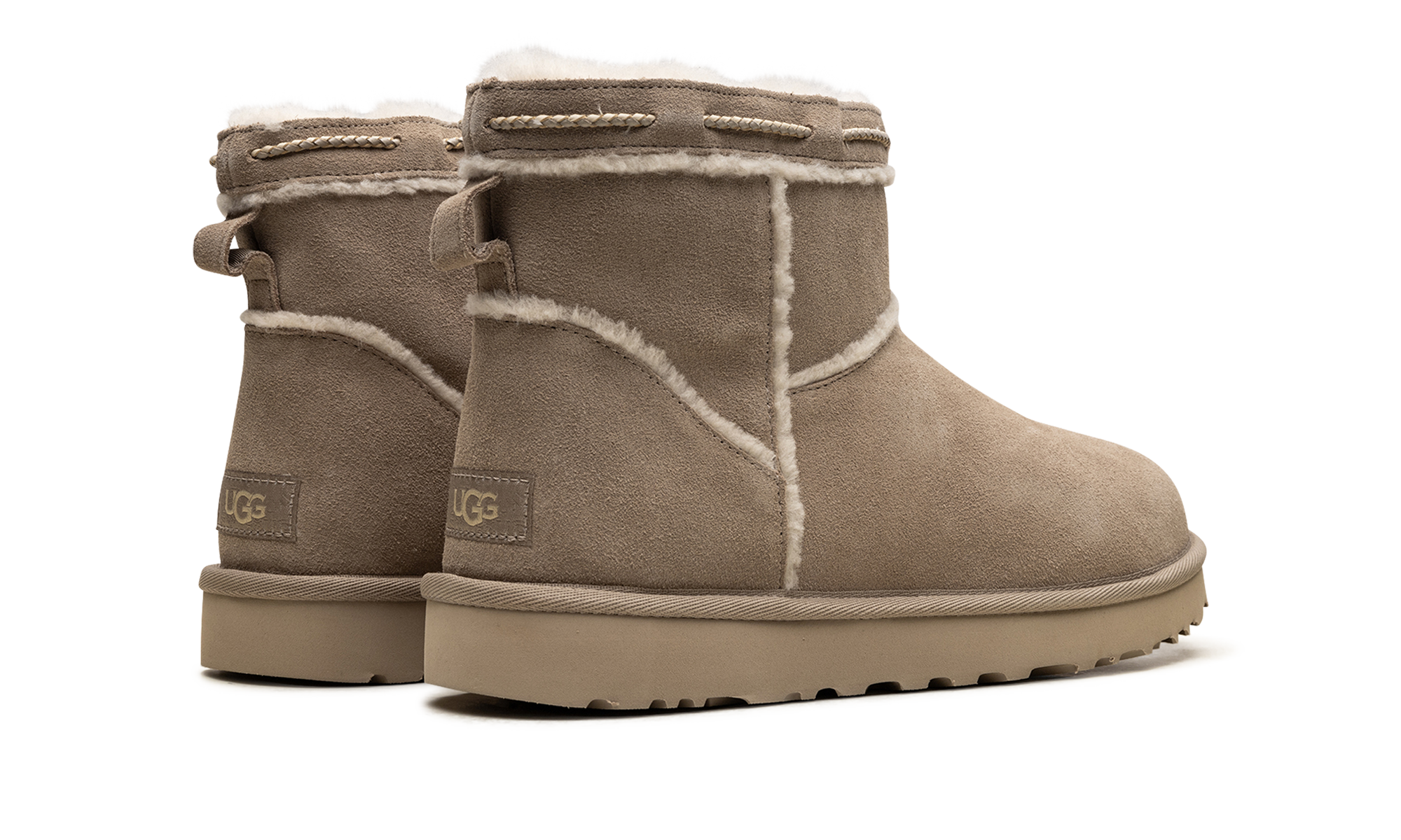 Classic Mini Shearling Braid WMNS "Dune"