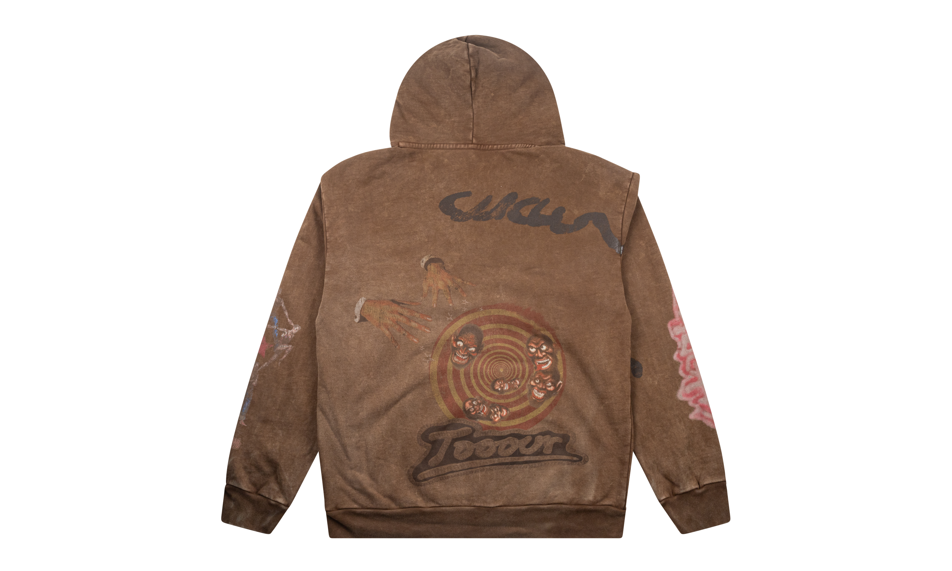 Utopia CM Zip Up Hoodie "Australia - Brown"