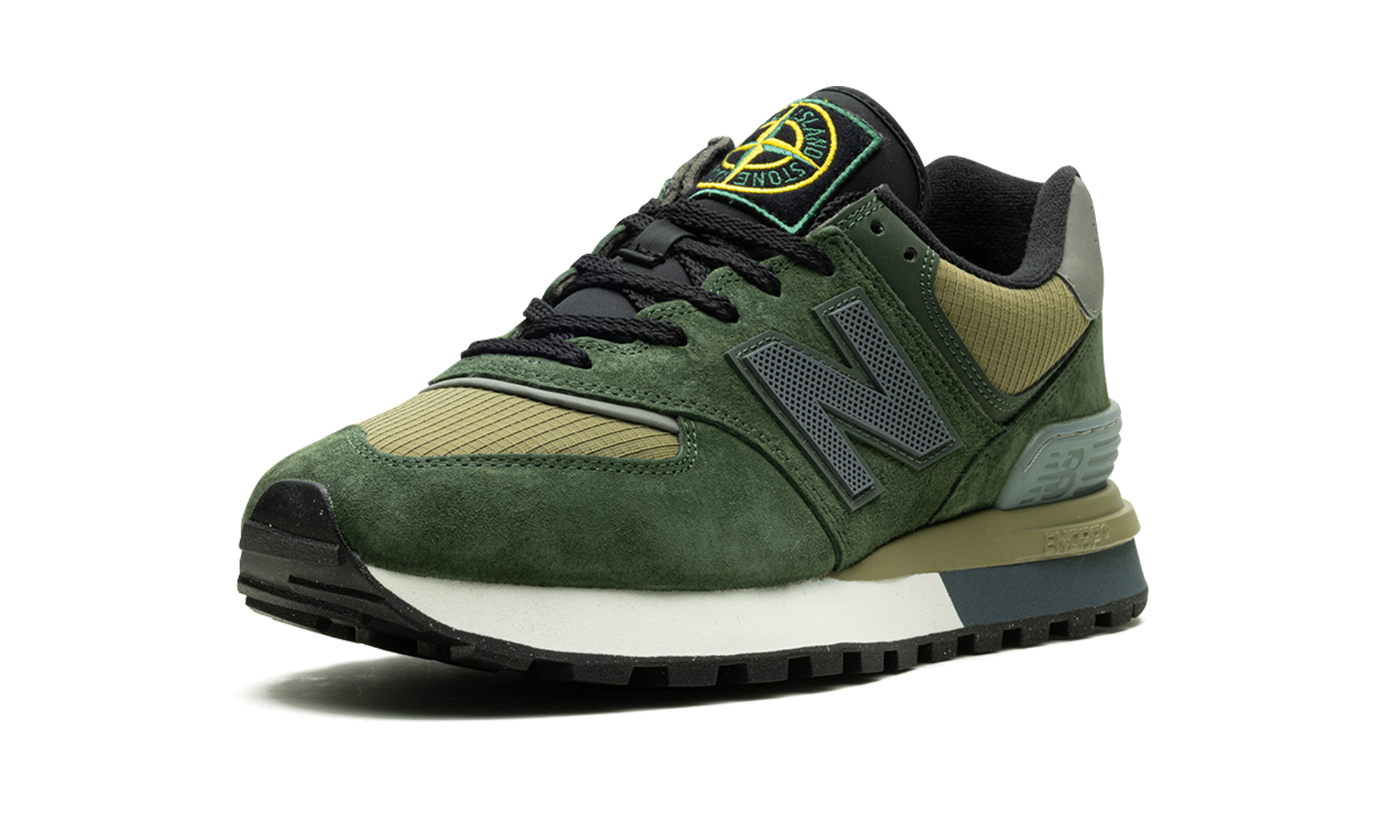 574 Legacy "Stone Island - Dark Green"