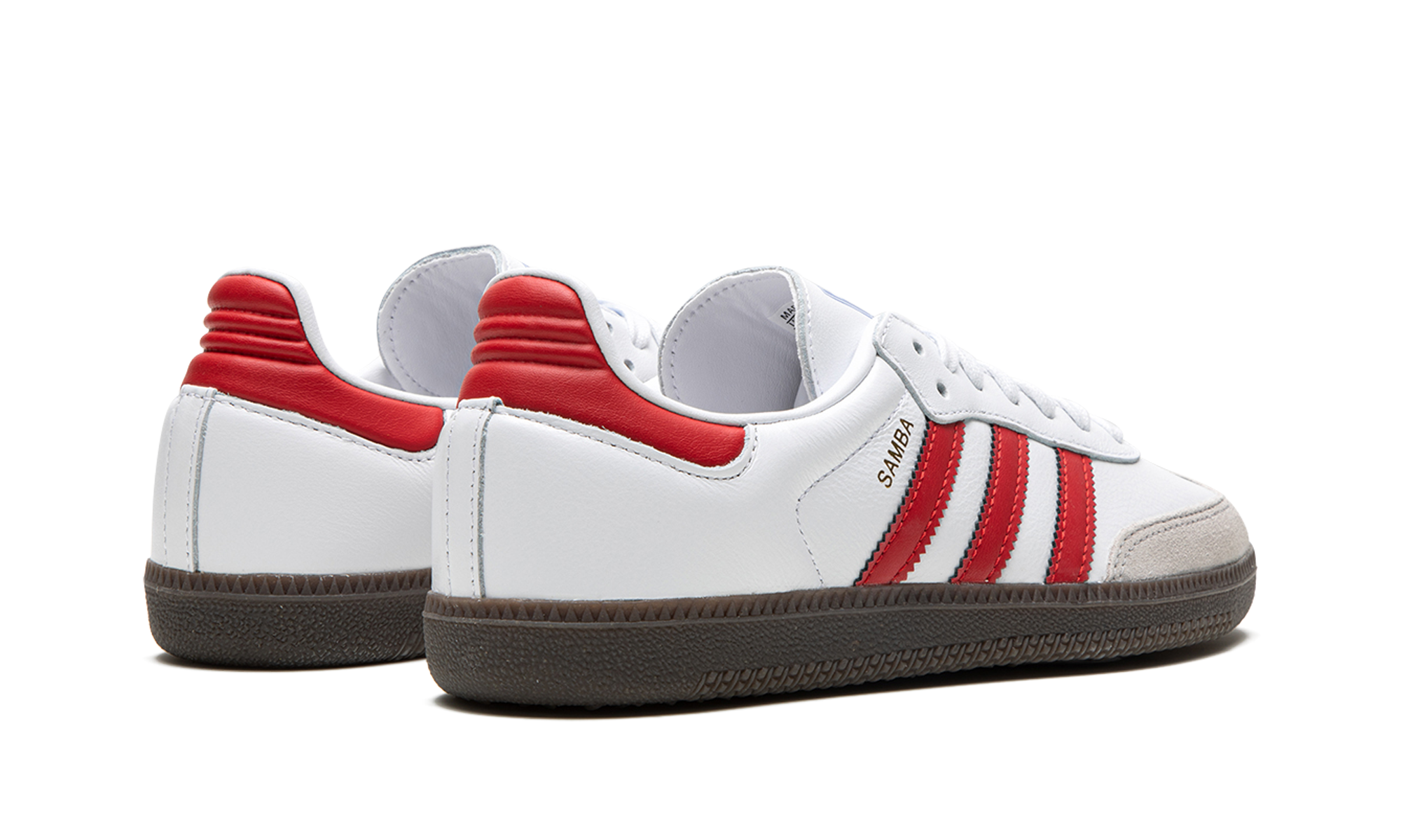 Samba OG "Blanco / Mejor Escarlata"