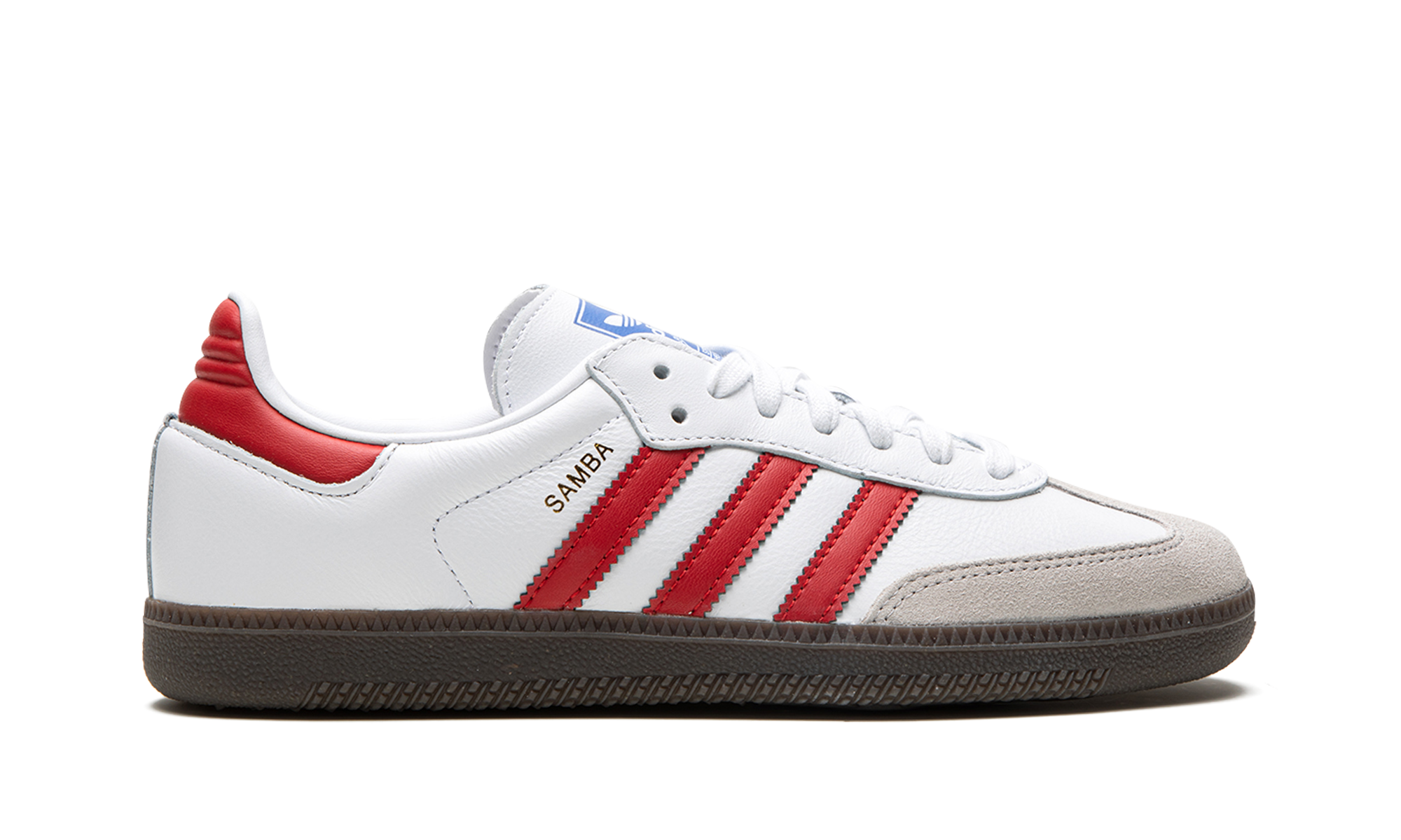 Samba OG "Blanco / Mejor Escarlata"
