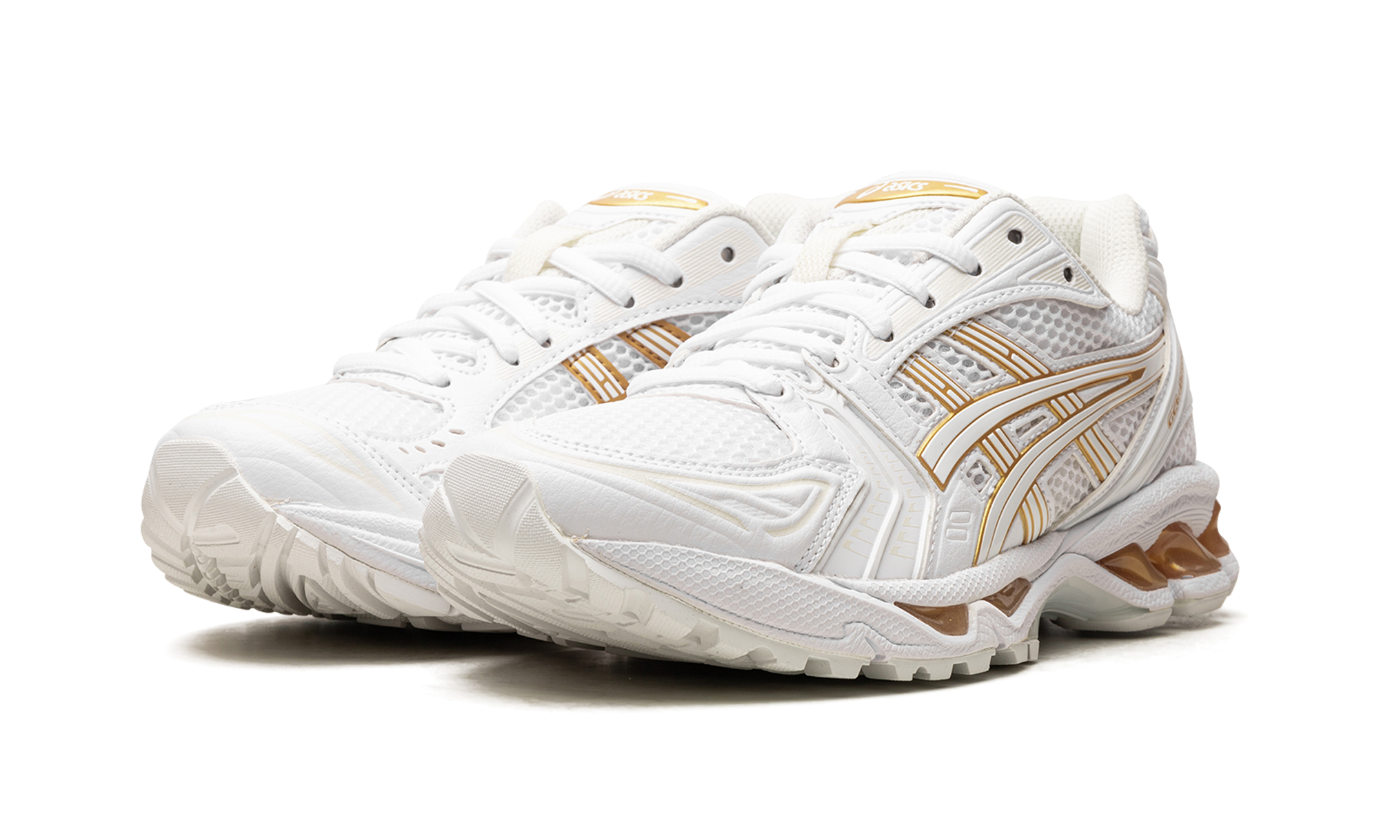 GEL KAYANO 14 WMNS "White / Gold"