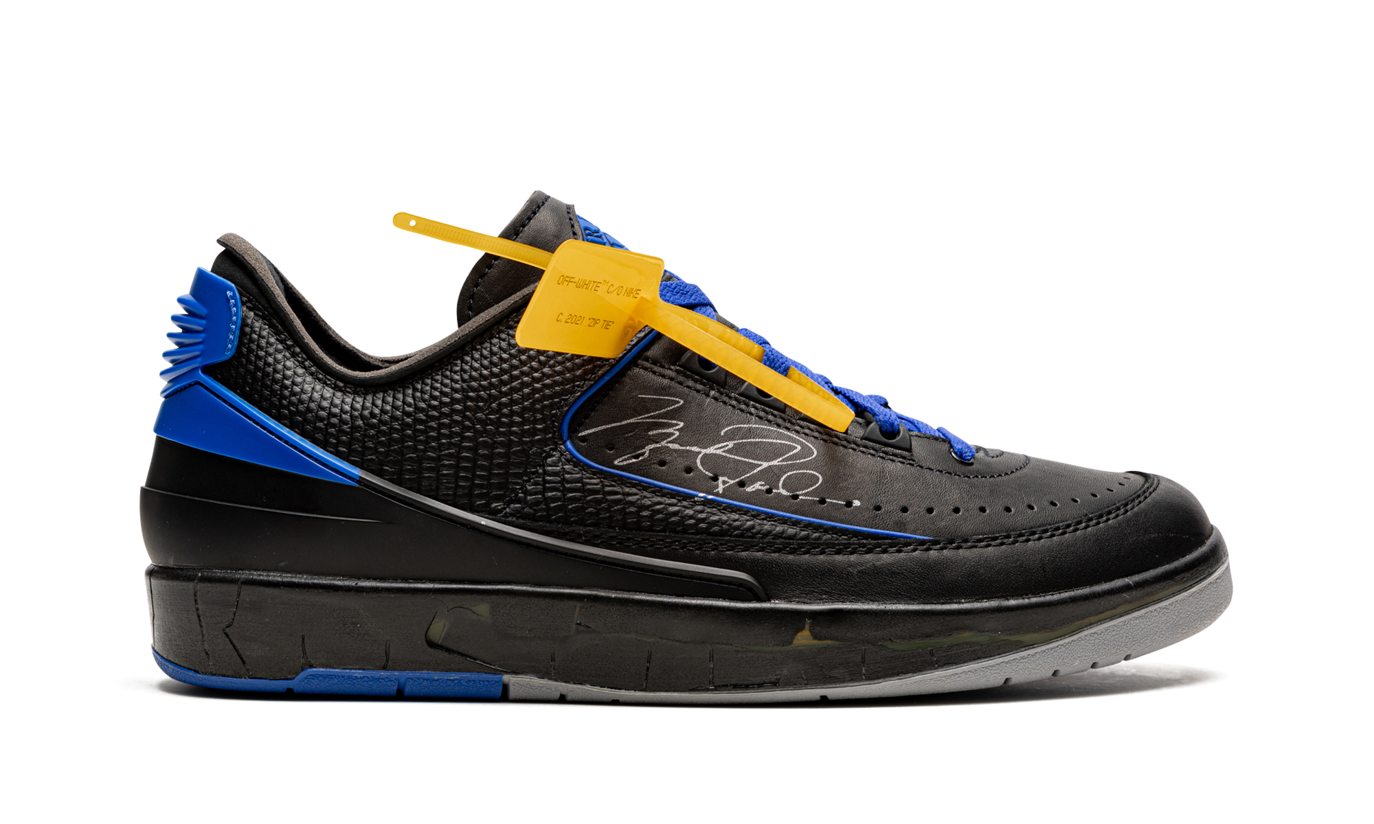 Air Jordan 2 Low OG SP "Off-White - Negro/Azul"