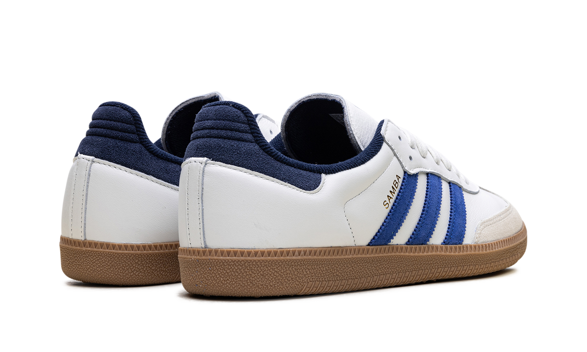 Samba OG "Core Blanco Azul Real"