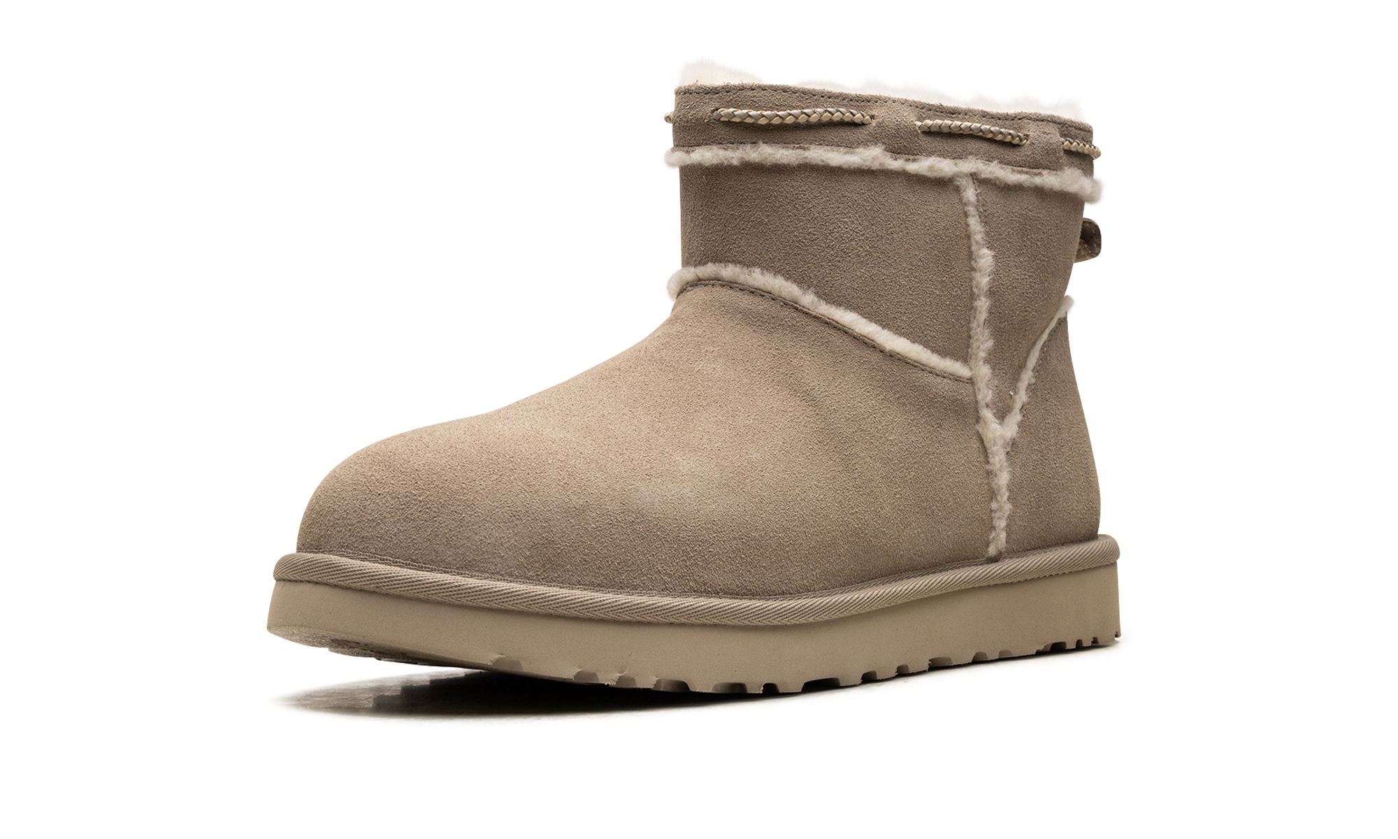 Classic Mini Shearling Braid WMNS "Dune"