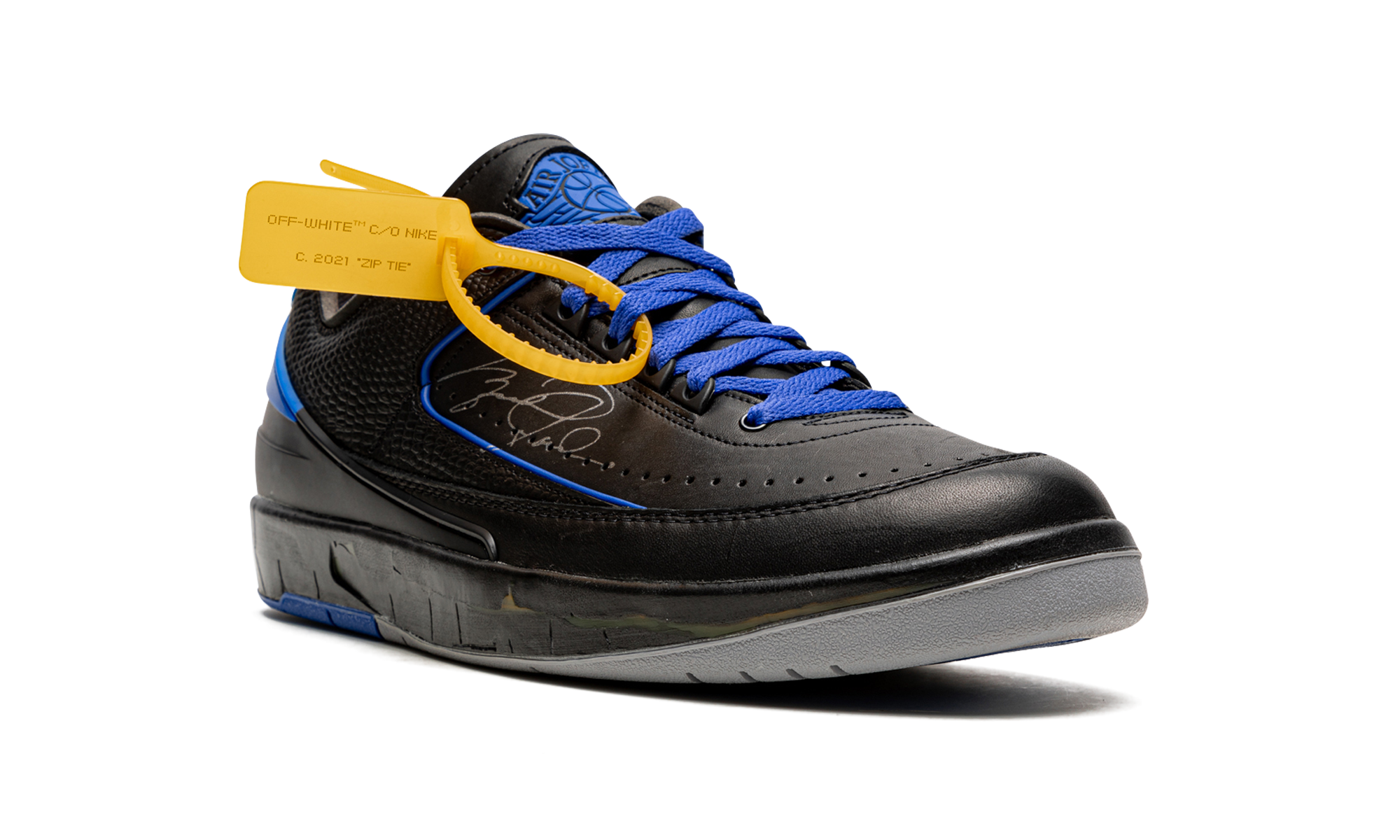 Air Jordan 2 Low OG SP "Off-White - Negro/Azul"