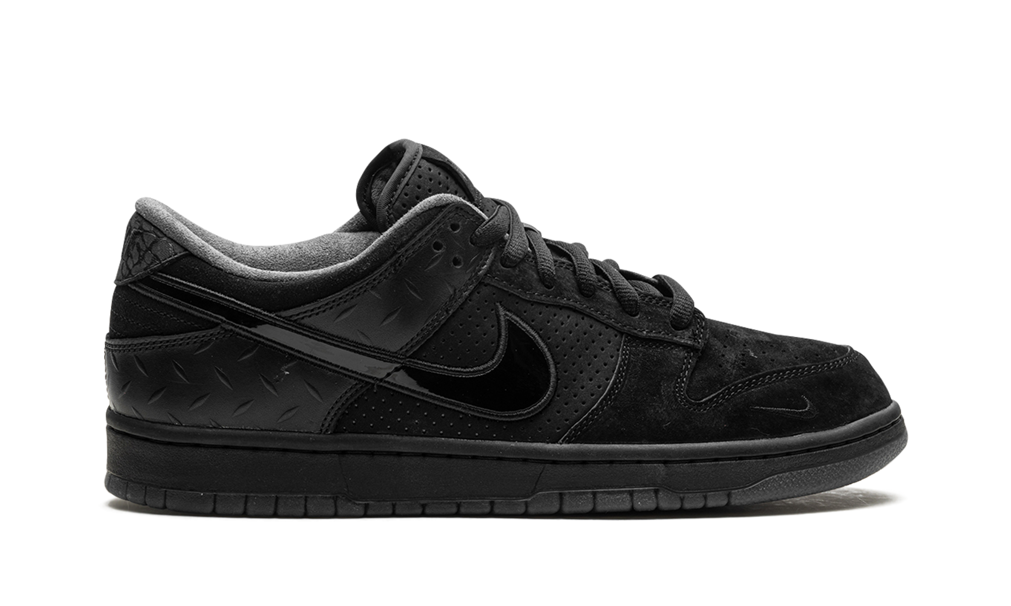 Dunk Low Black "Division Street - What The Duck Alternate"