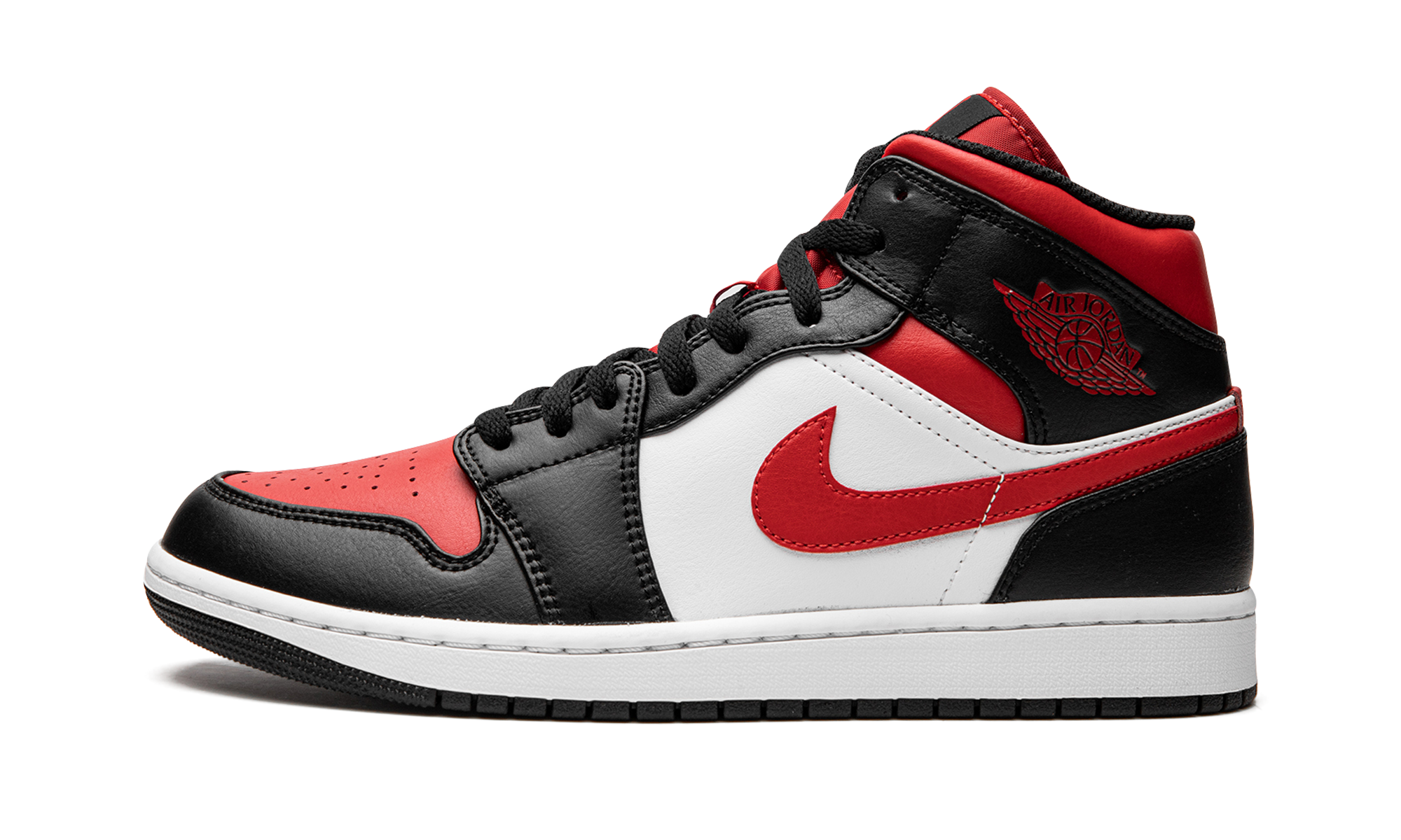 Air Jordan 1 Mid "Bred Toe"