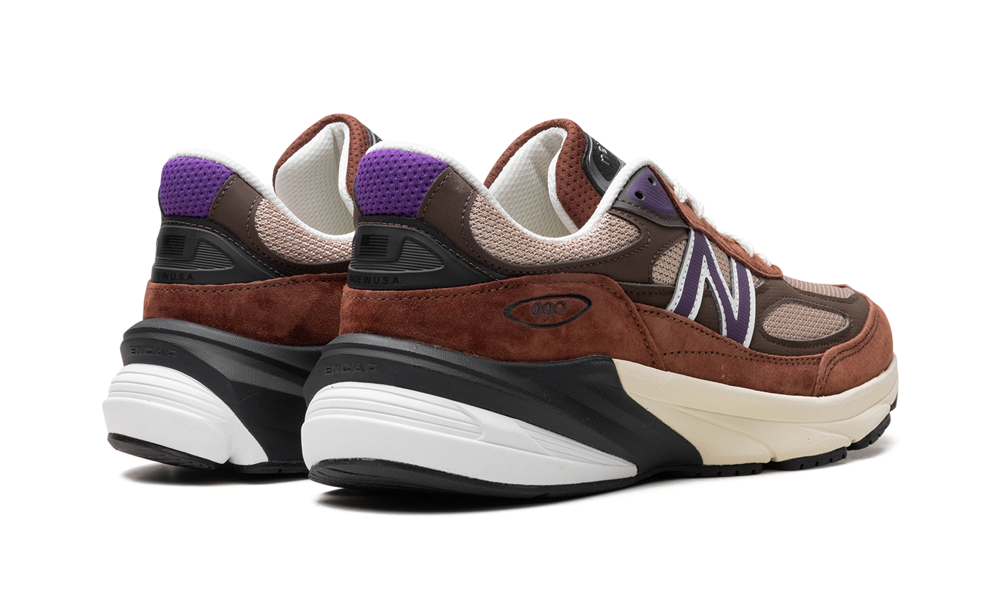 990v6 "Made in USA - Rich Oak / Cosmic Grape"