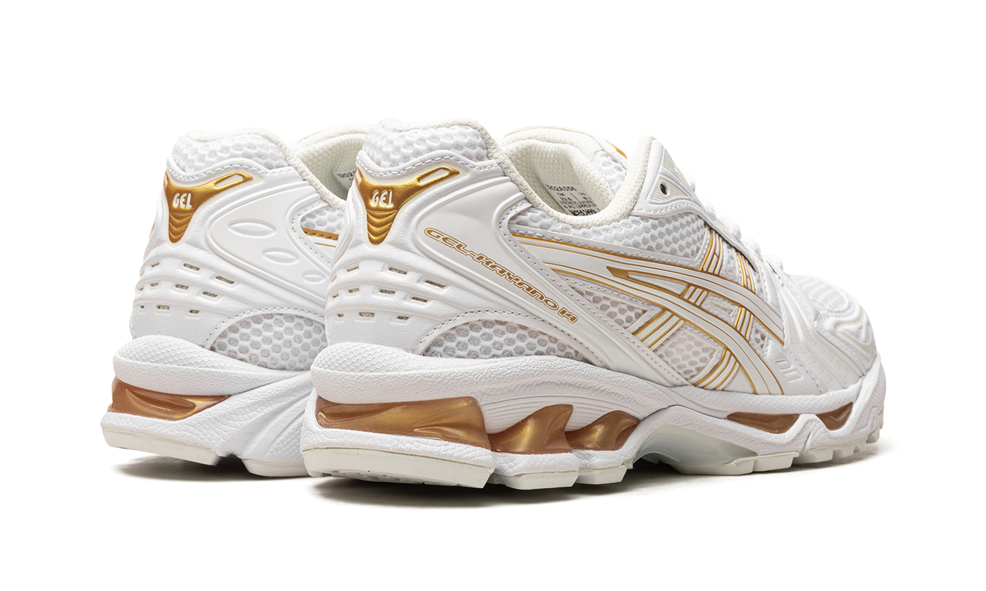 GEL KAYANO 14 WMNS "White / Gold"
