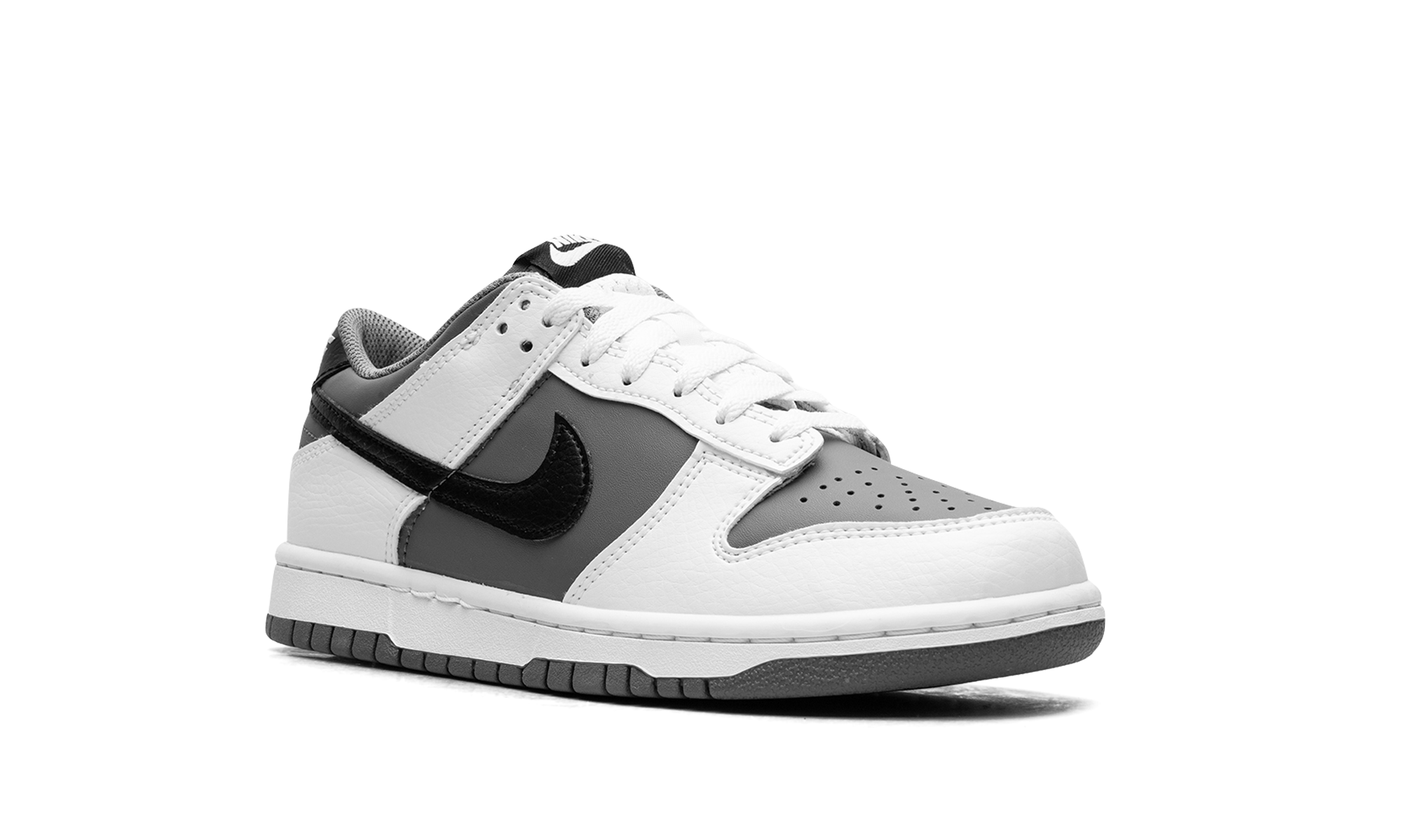 Dunk Low GS "White Black Smoke Grey"