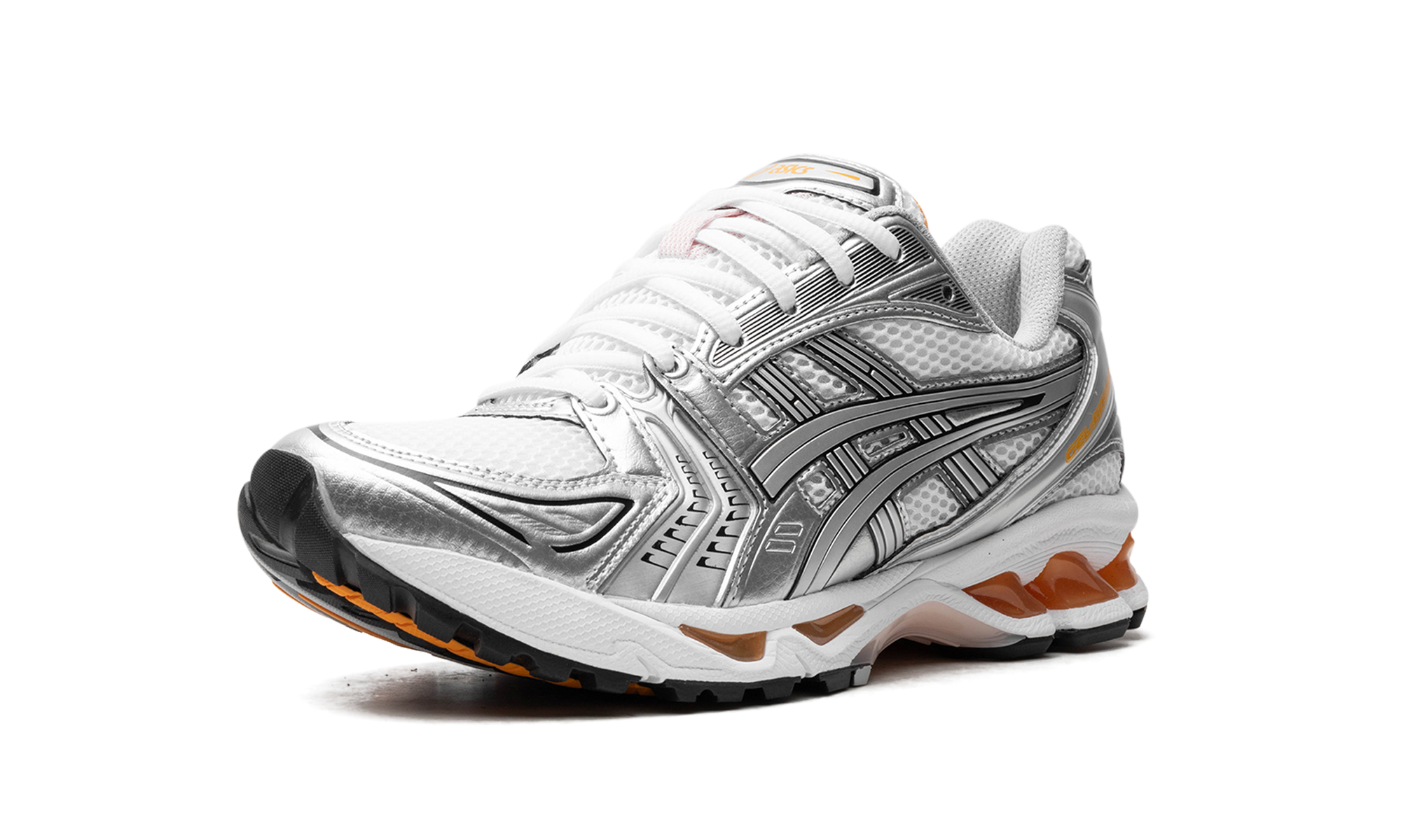 Gel Kayano 14 "White Pure Silver Orange"